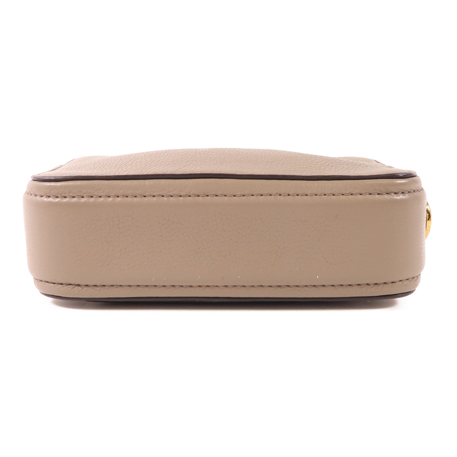 MARC JACOBS 牛皮皮革Shoulder Bag金扣肩背袋