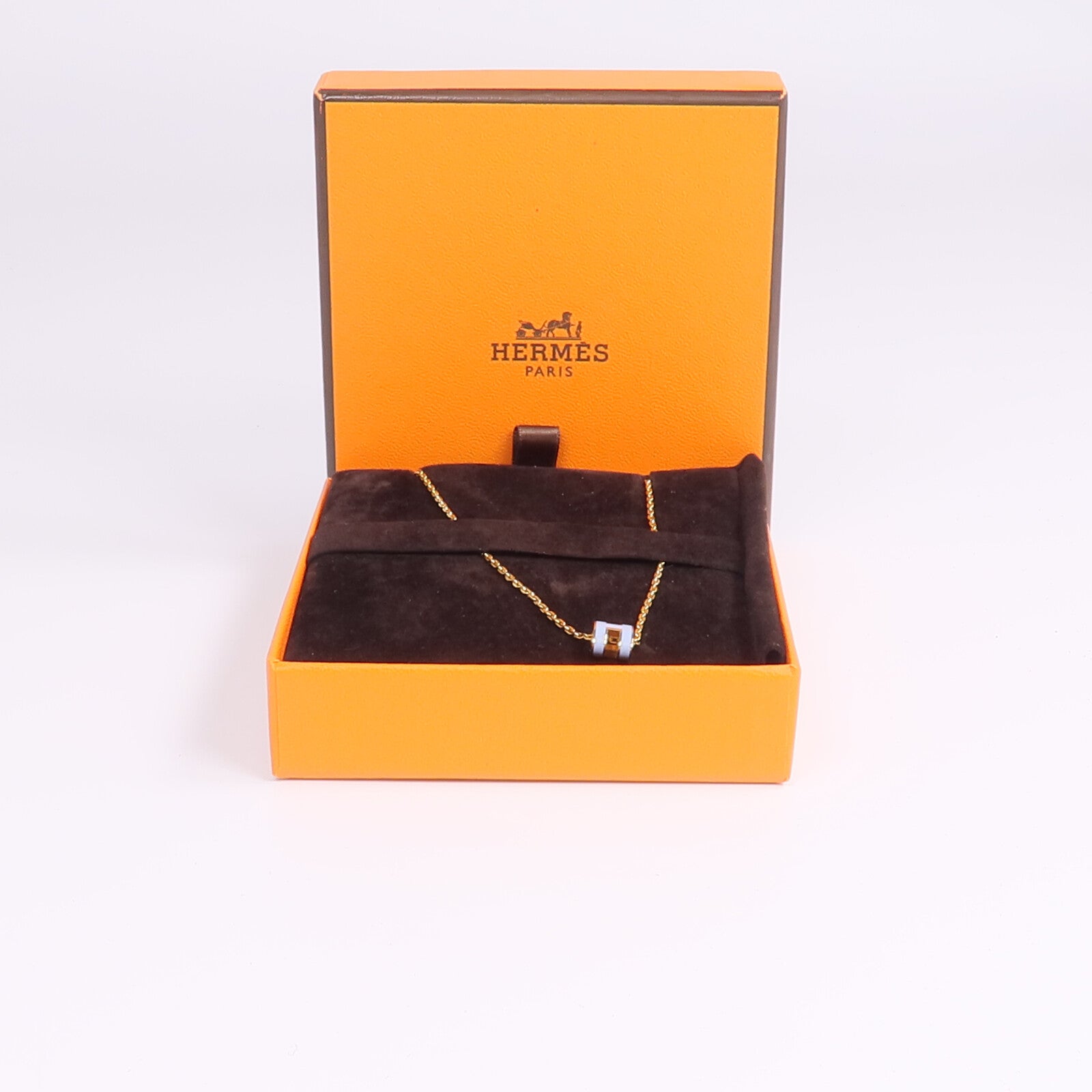 HERMES 金屬Mini Pop H項鍊