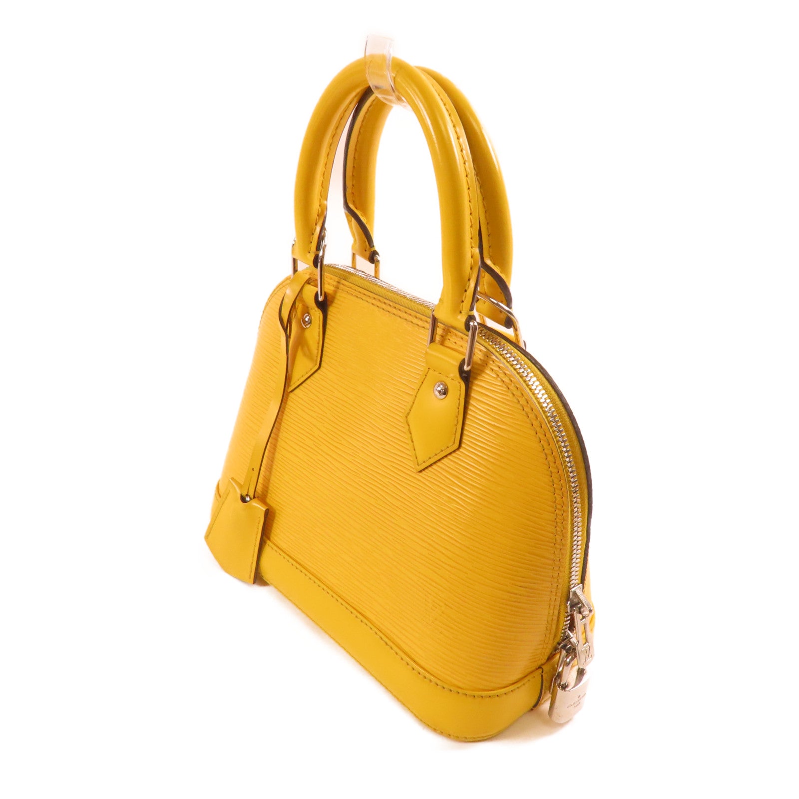 LOUIS VUITTON Epi Alma BB銀扣手挽肩背兩用袋