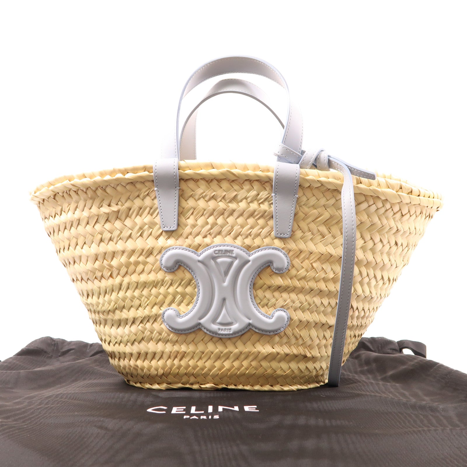 CELINE 藤料2 Way Shoulder Bag手挽肩背兩用袋