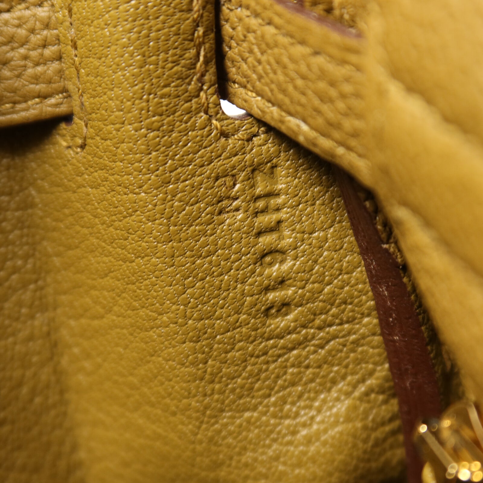 HERMES Togo皮革Kelly 25手挽肩背兩用袋Bronze Dore