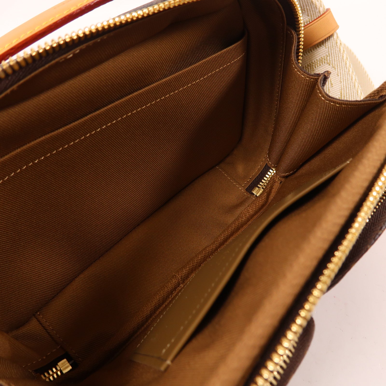 LOUIS VUITTON Monogram Utility金扣手挽肩背兩用袋