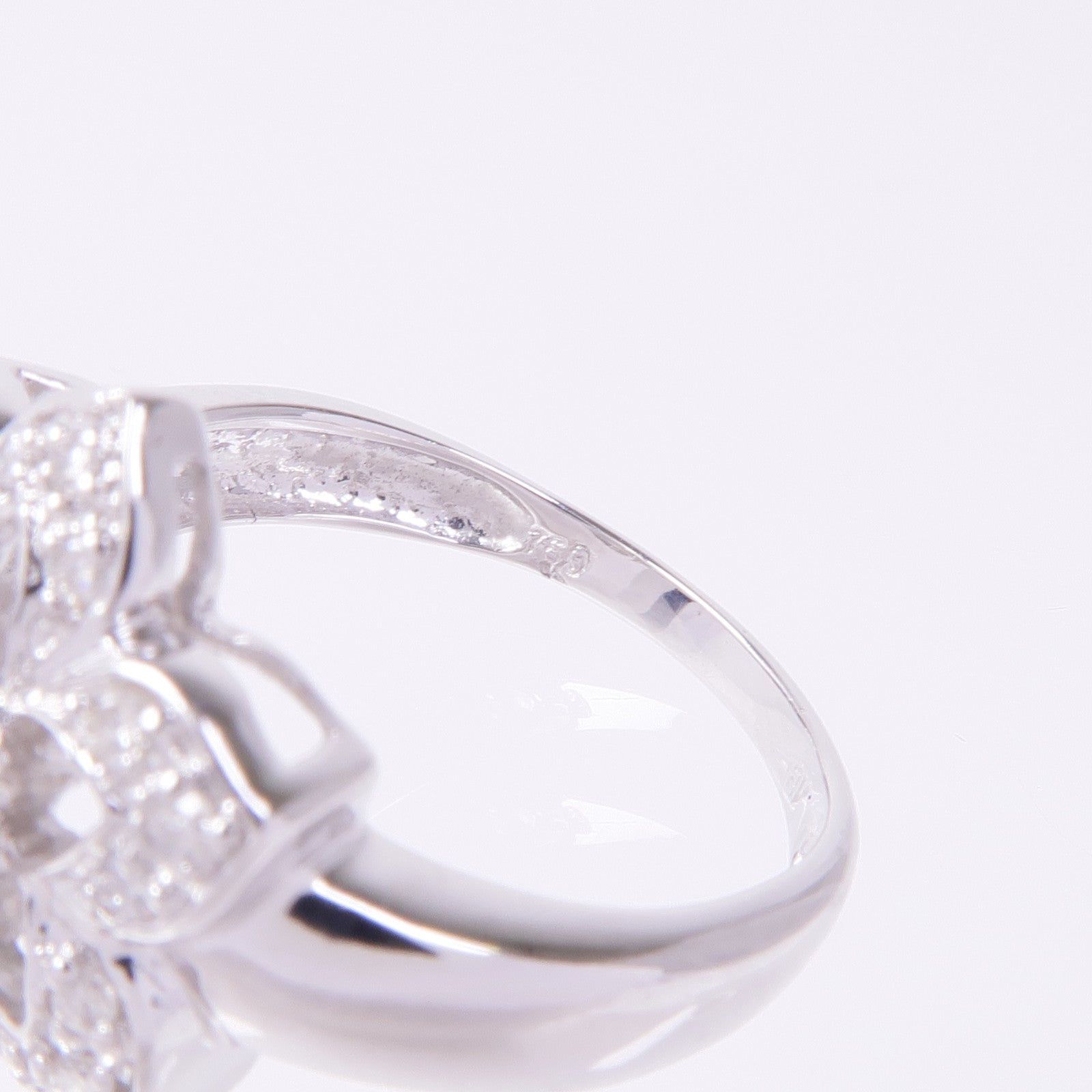 JEWELRY 18K白金Diamond Ring鑽石戒指US#5.5