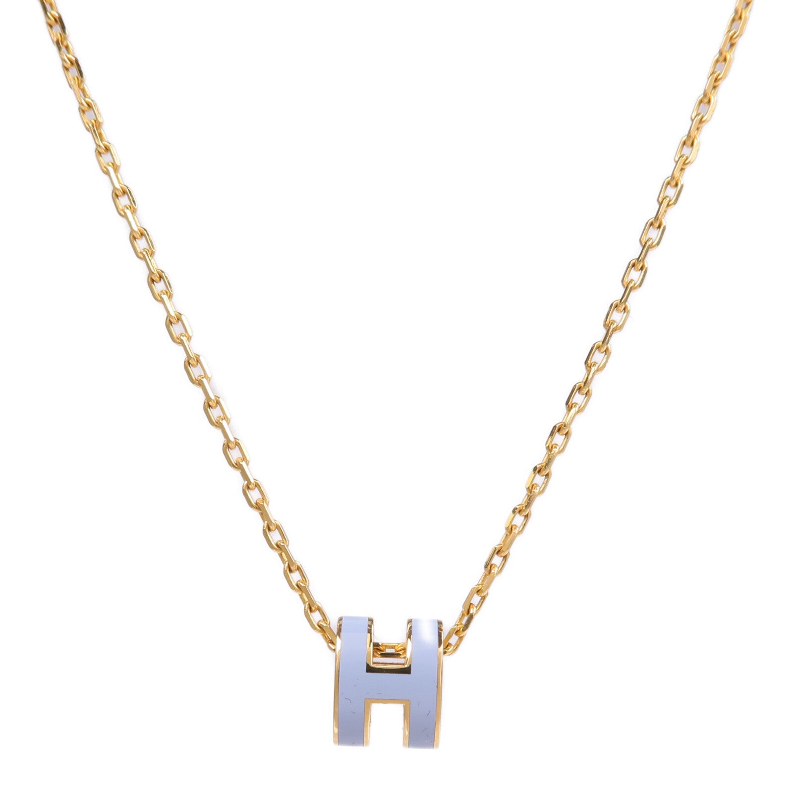 HERMES 金屬Mini Pop H項鍊