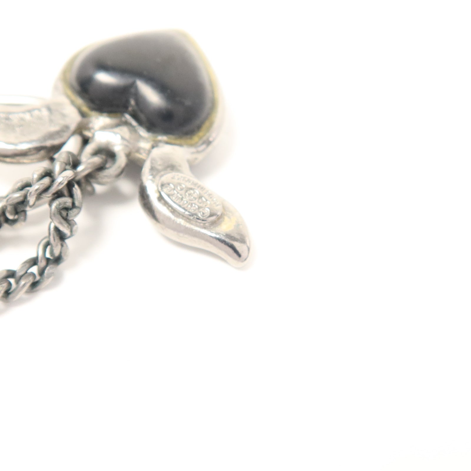 CHANEL 金屬/水晶Pierced Earrings耳環