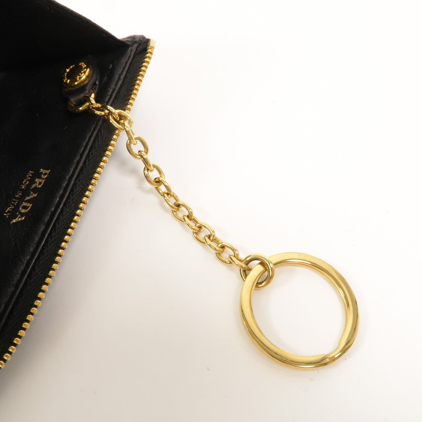 PRADA Saffiano皮革Key Holder鎖匙包