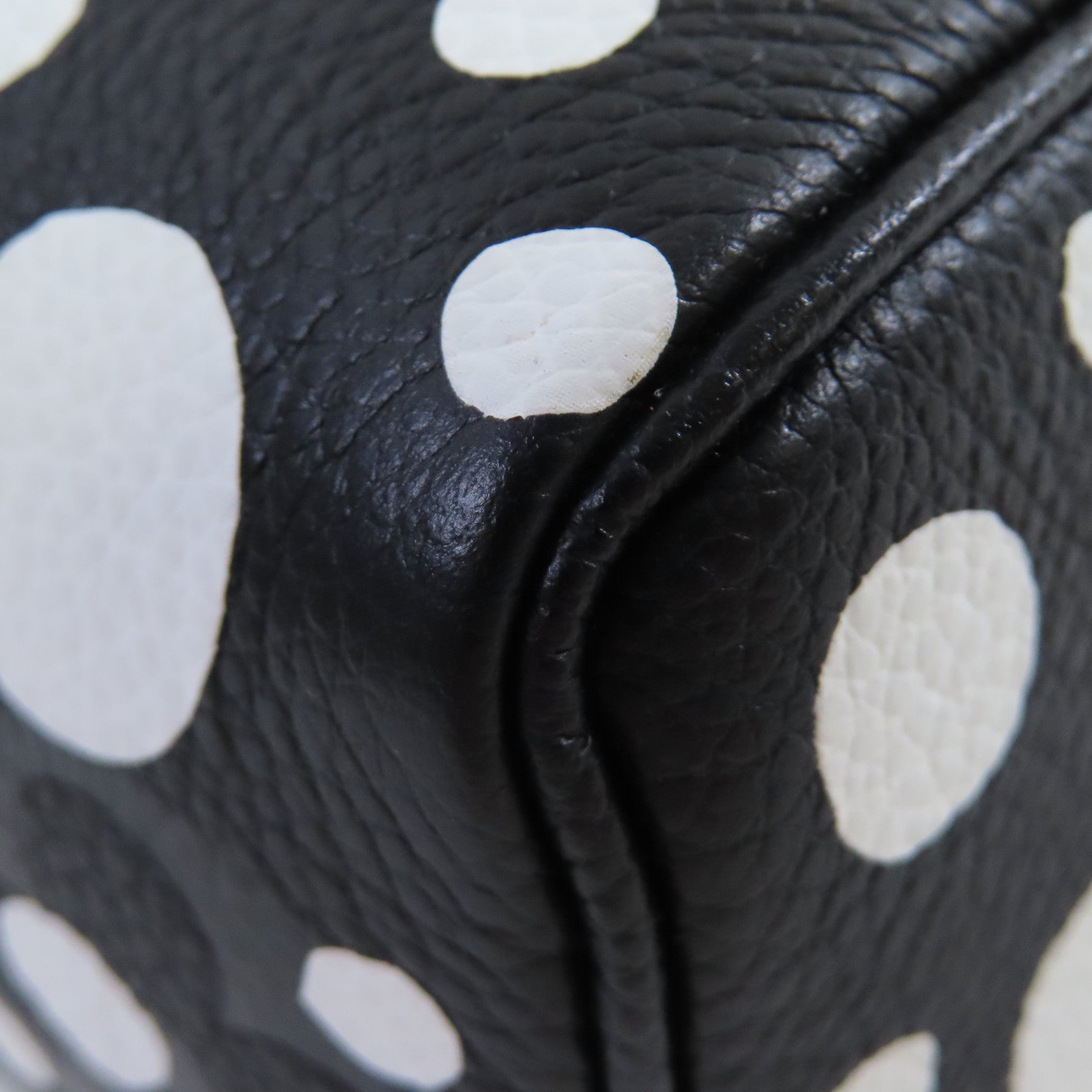 LOUIS VUITTON Monogram Empreinte LV x YK Nano Speedy 2Way Shoulder Bag銀扣手挽肩背兩用袋黑色/白色