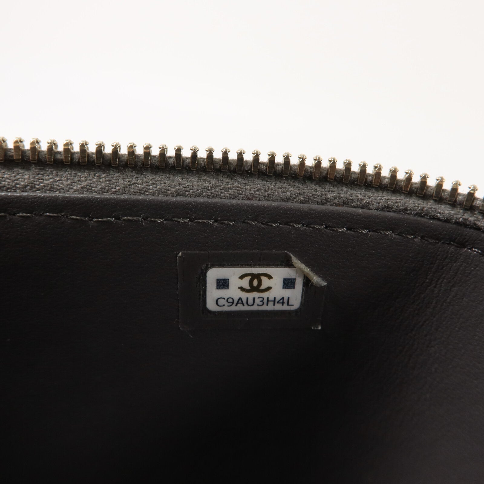 CHANEL 羊皮皮革Vanity Bag鏈帶手挽肩背兩用袋