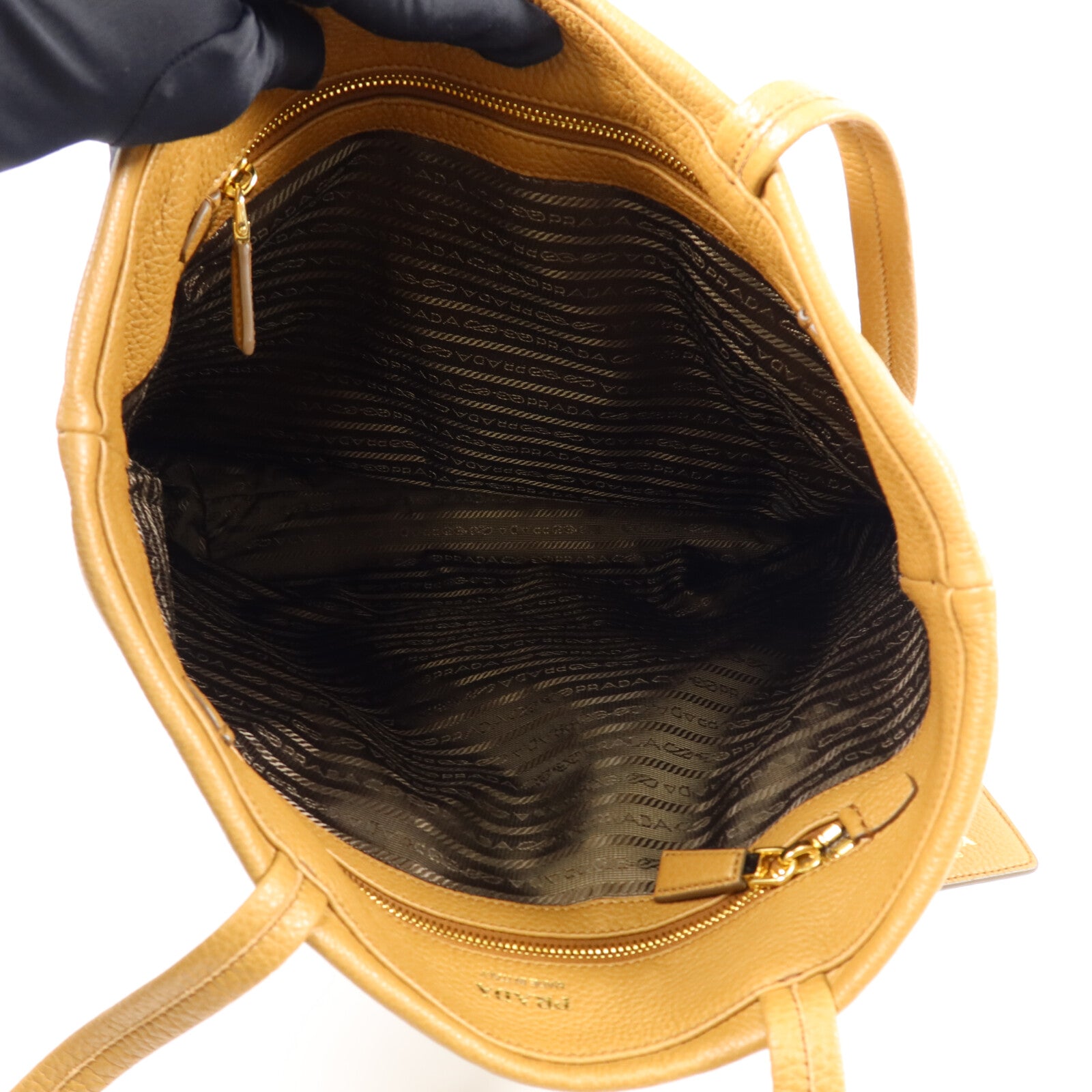 PRADA 牛皮皮革Shoulder Bag肩背袋