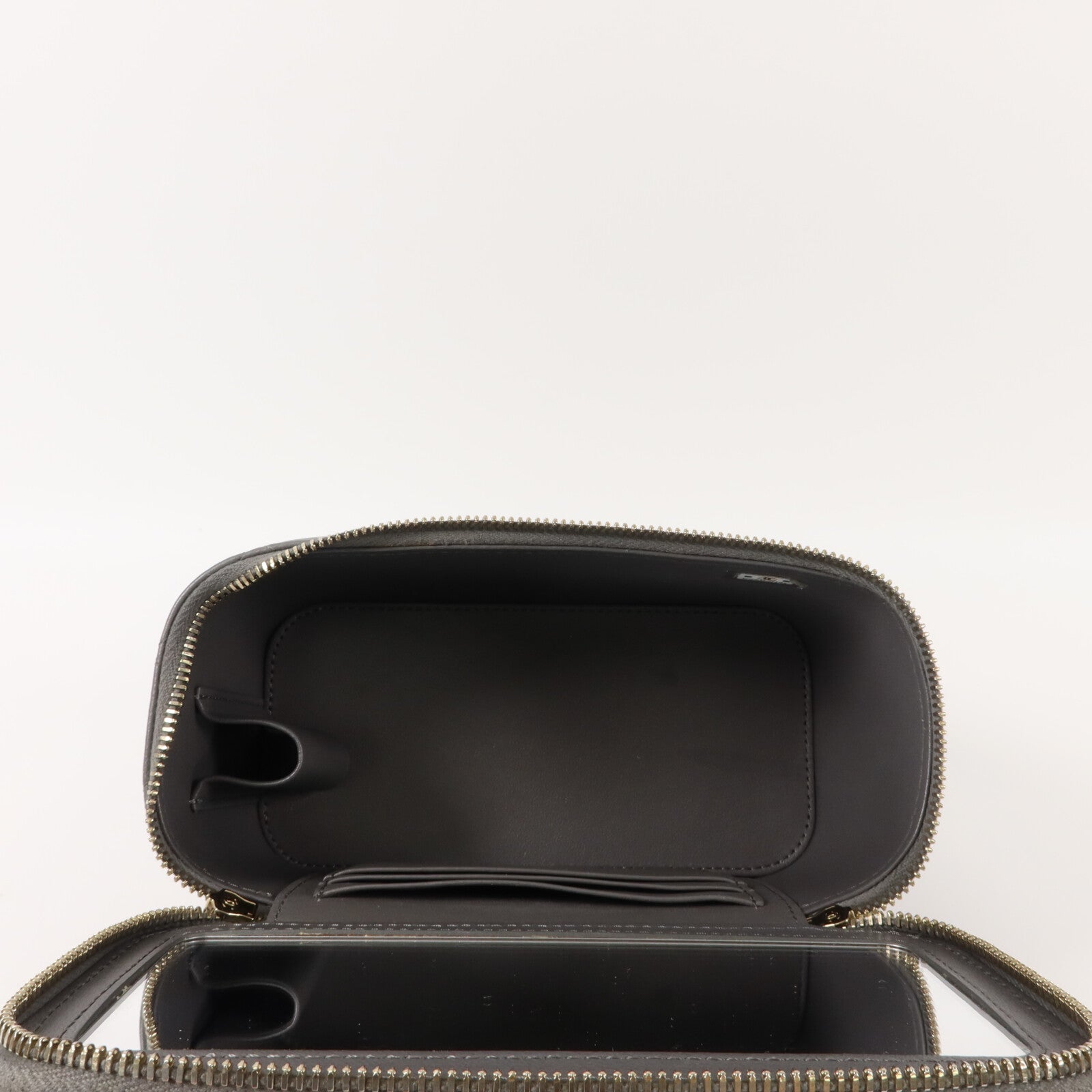 CHANEL 羊皮皮革Vanity Bag鏈帶手挽肩背兩用袋