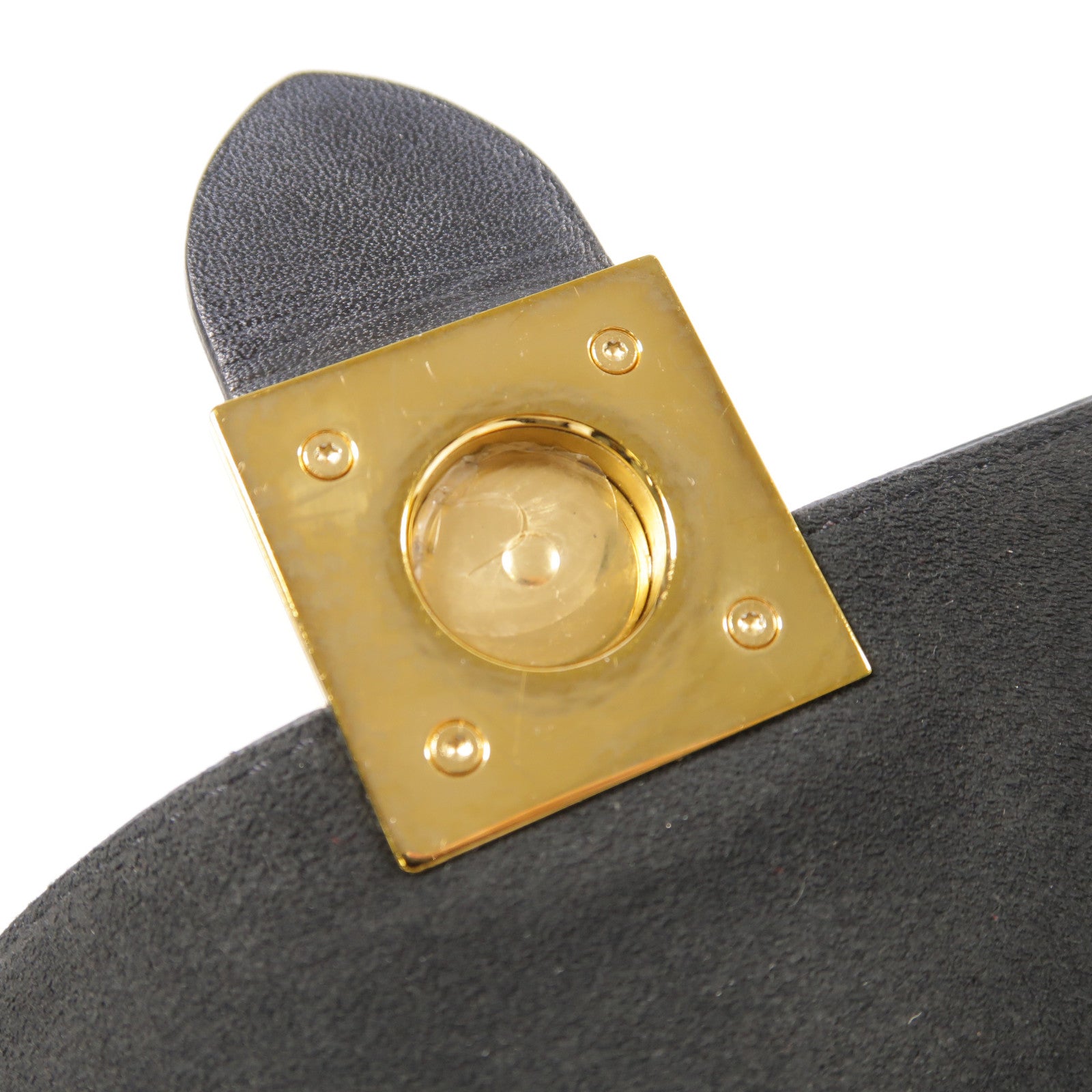 LOUIS VUITTON Monogram Locky BB金扣手挽肩背兩用袋