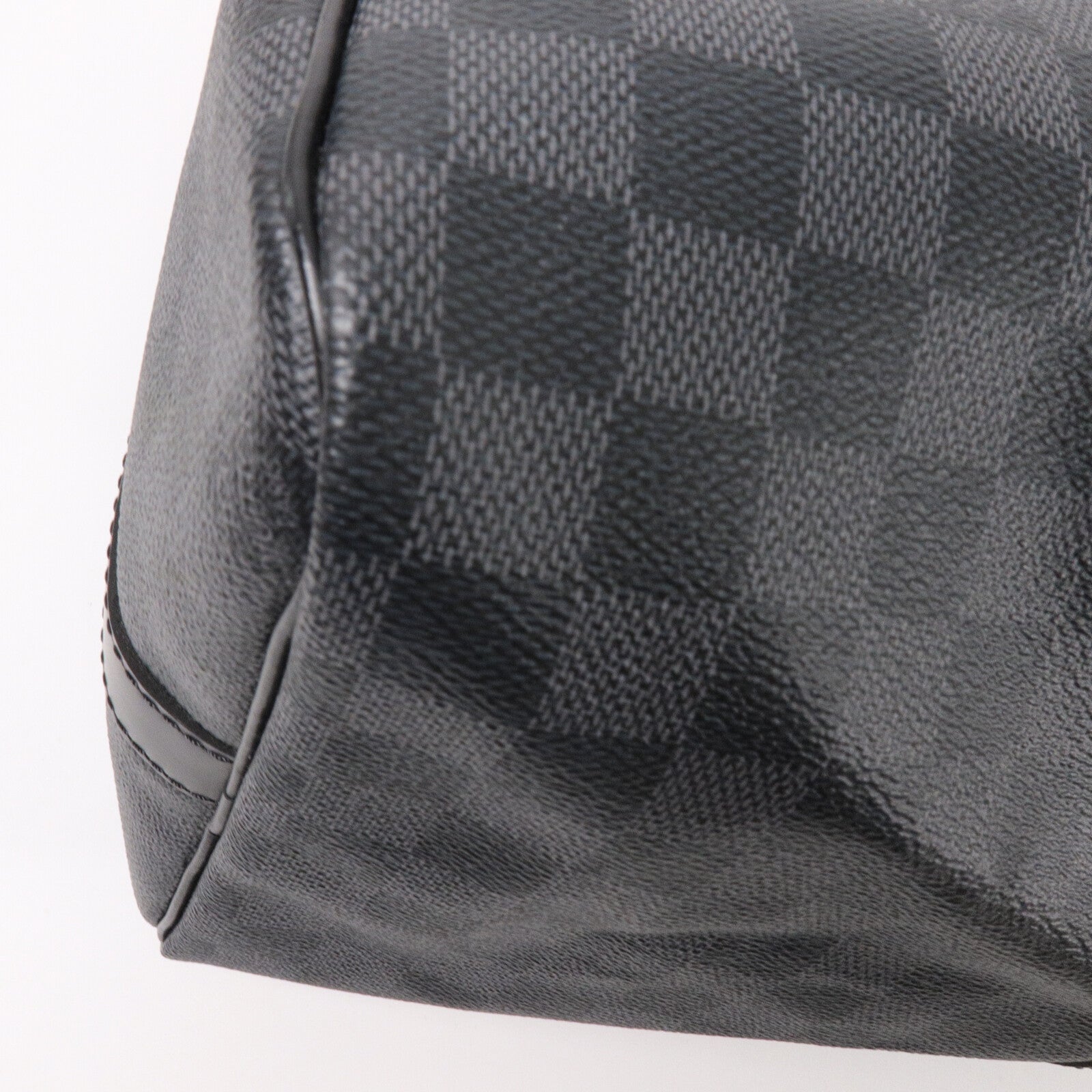 LOUIS VUITTON Damier Graphite Keepall 45 Bandouliere手挽肩背兩用袋