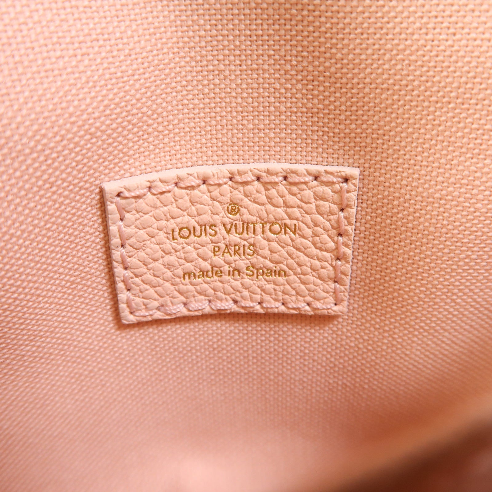 LOUIS VUITTON Monogram Empreinte Micro Metis金扣手挽肩背兩用袋