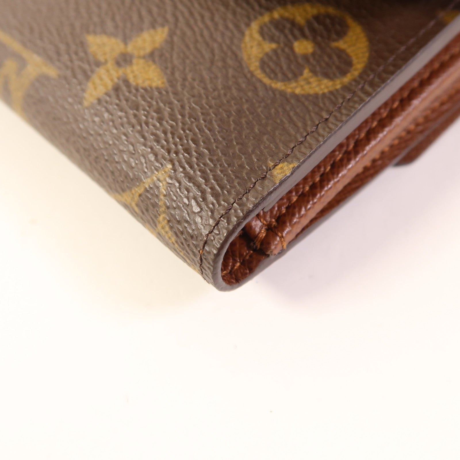 LOUIS VUITTON Monogram Portefeuille Elise Wallet金扣錢包