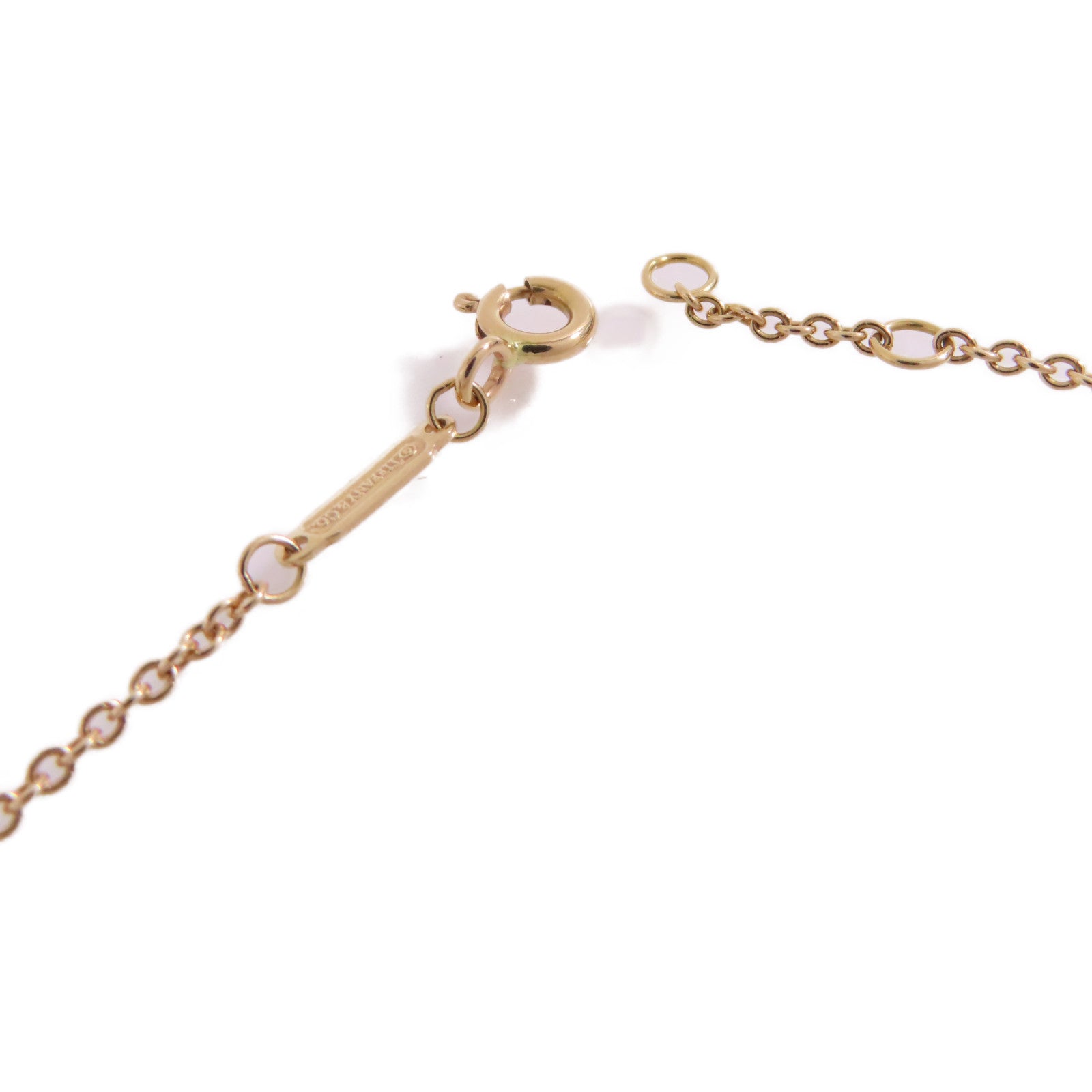 TIFFANY＆CO 【激減優惠】18K玫瑰金Interlocking Circle Chain Bracelet手鏈