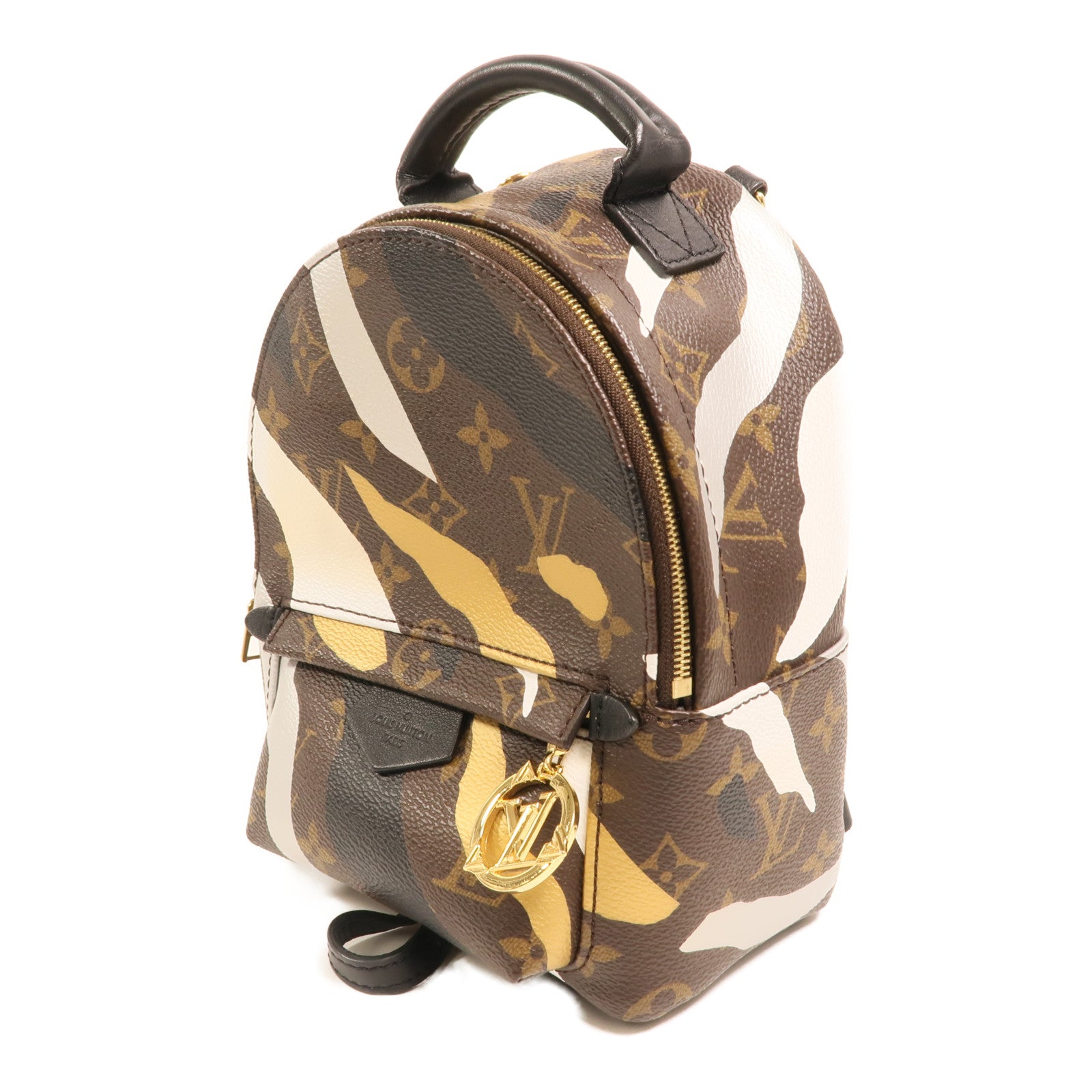 LOUIS VUITTON Monogram LVxLoL Palm Springs Backpack金扣背包