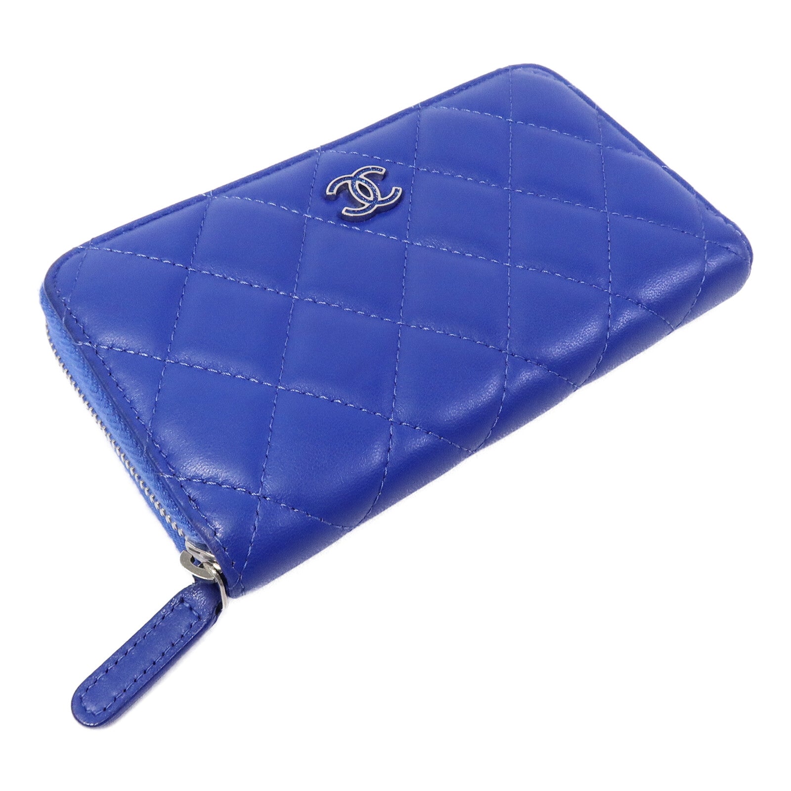 CHANEL 羊皮皮革Zipper Wallet Medium長錢包