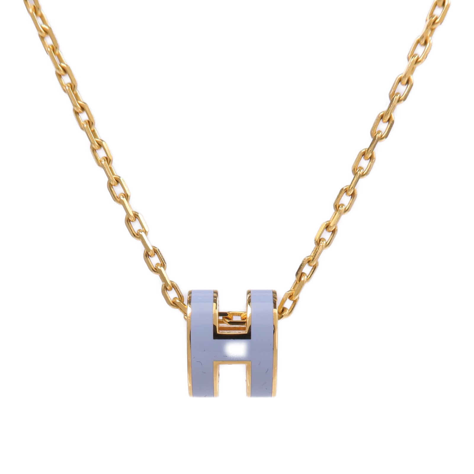 HERMES 金屬Mini Pop H項鍊