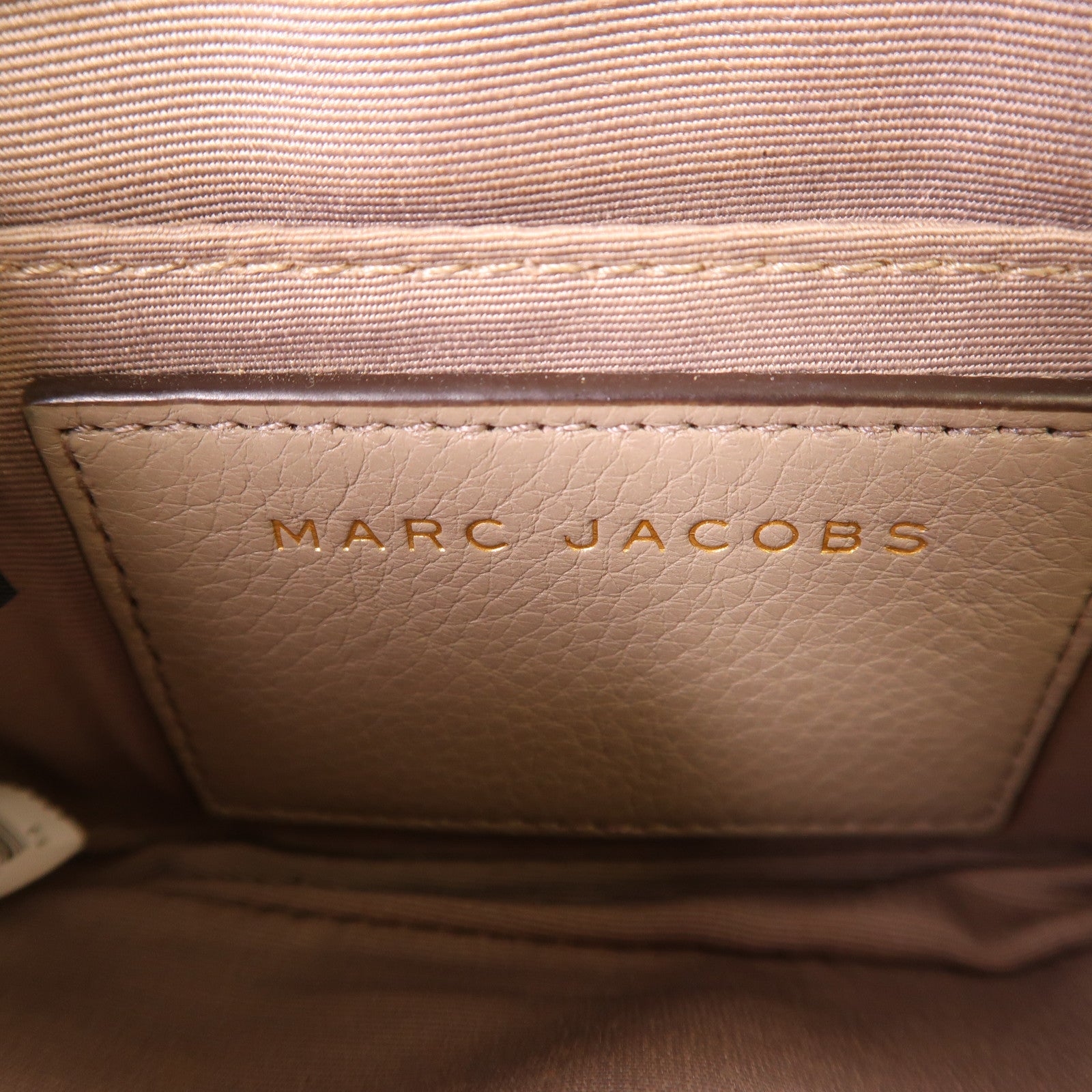 MARC JACOBS 牛皮皮革Shoulder Bag金扣肩背袋
