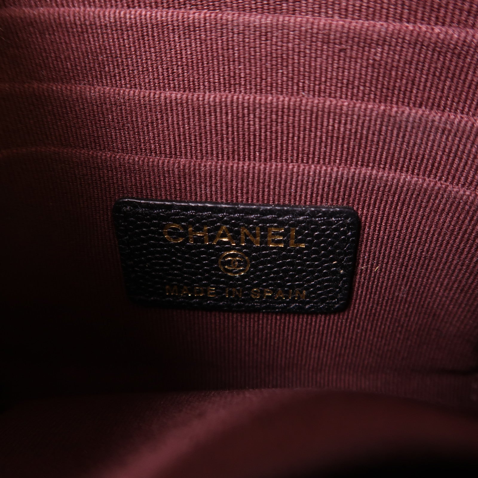 CHANEL 牛皮皮革Clutch金扣手拿包