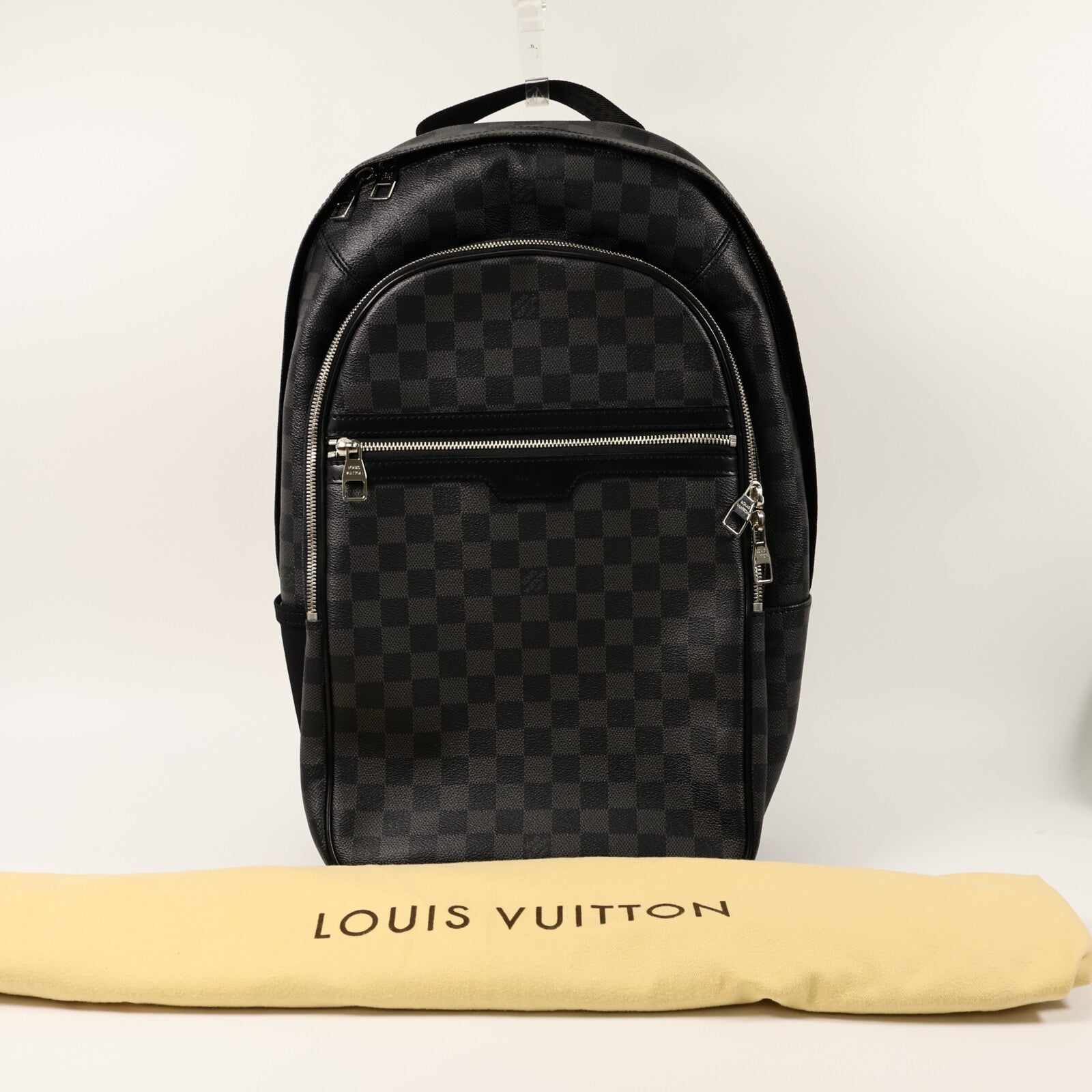 LOUIS VUITTON Damier Graphite Michael Backpack背包