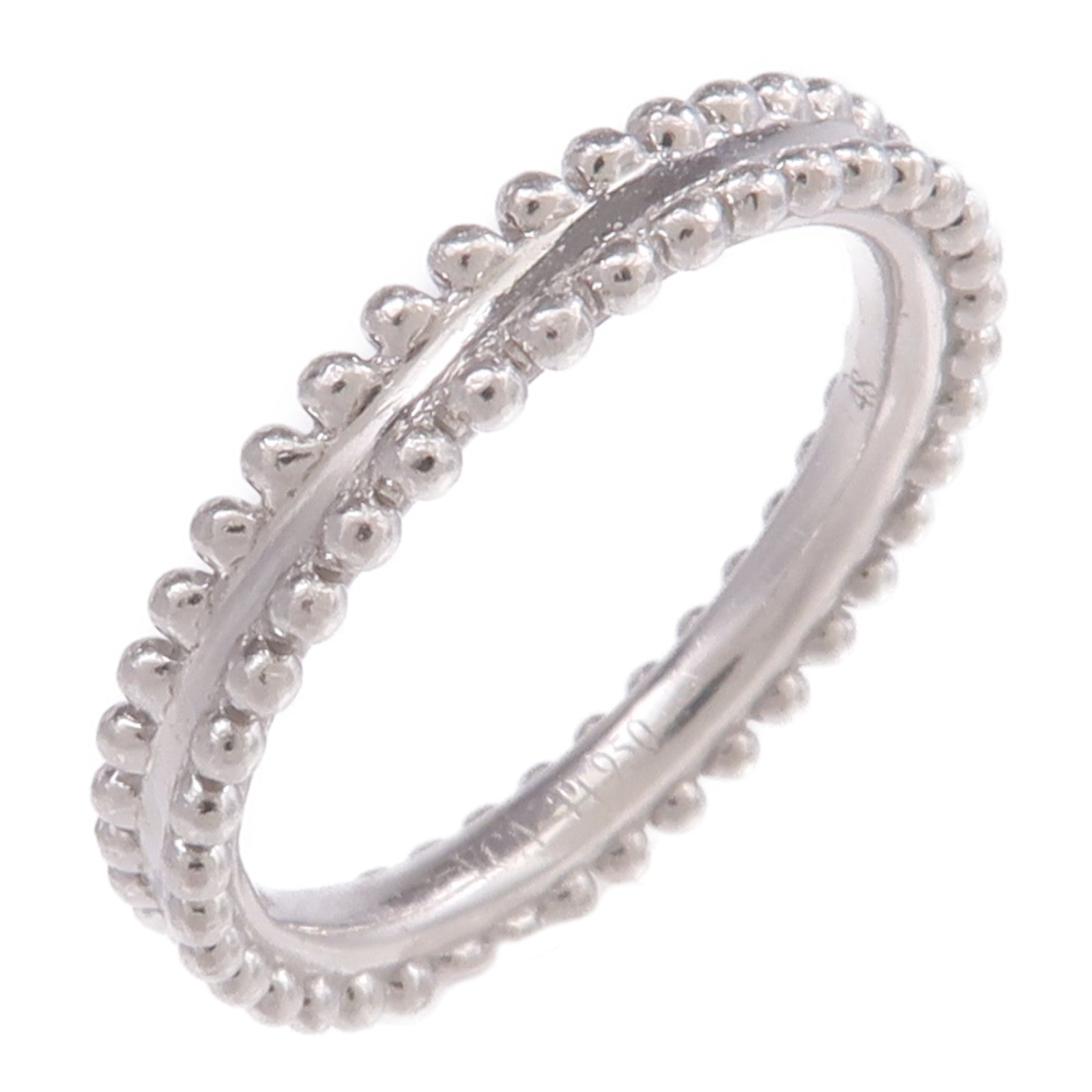 Van Cleef & Arpels PT950鉑金Estelle Ring戒指VCA#48/US#4.5