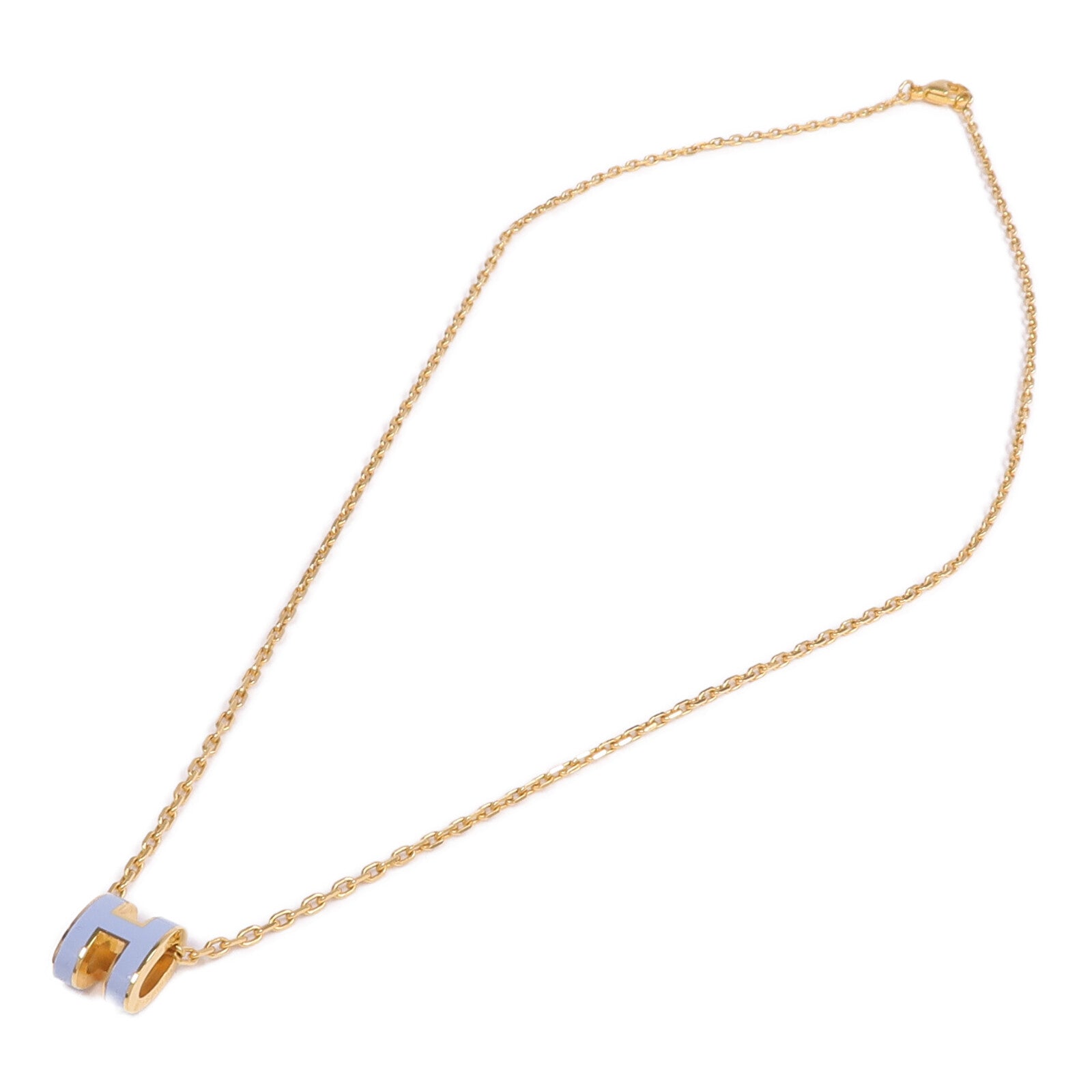 HERMES 金屬Mini Pop H項鍊