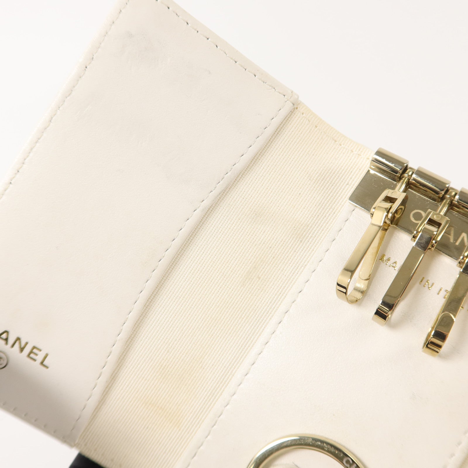 CHANEL 牛皮皮革Classic Key Holder鎖匙包