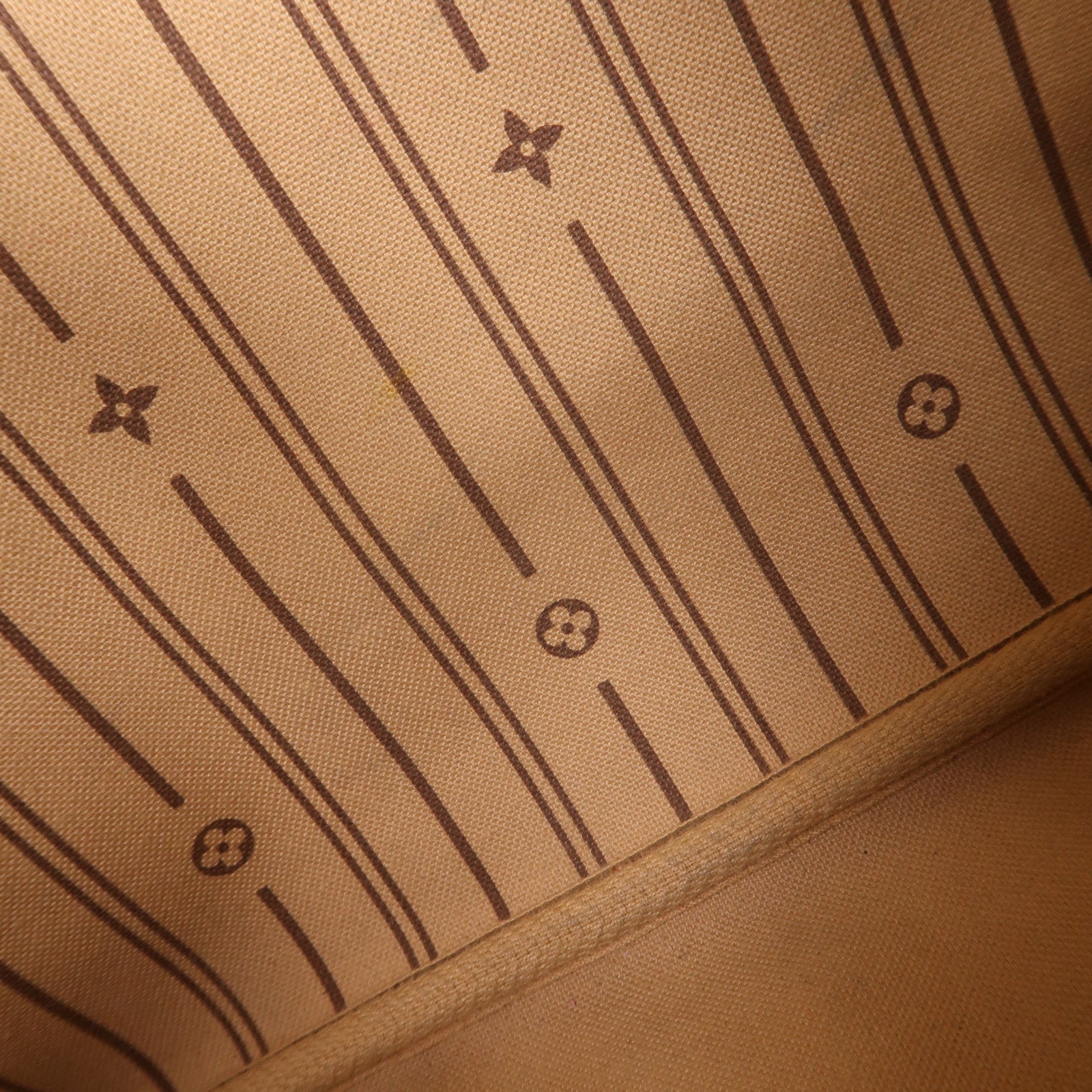 LOUIS VUITTON Monogram Neverfull MM金扣手挽袋