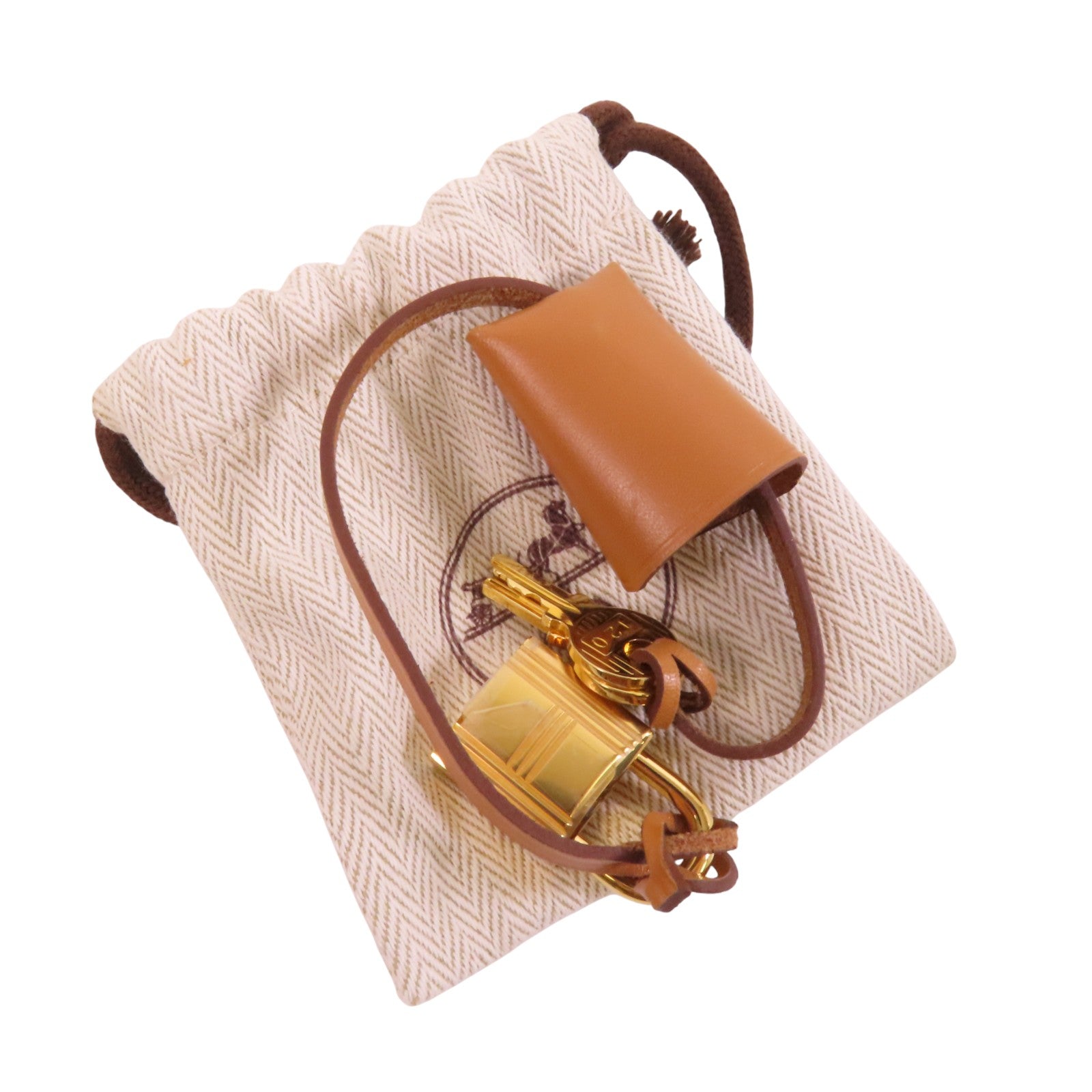 HERMES 帆布/皮革Herbag PM金扣手挽肩背兩用袋