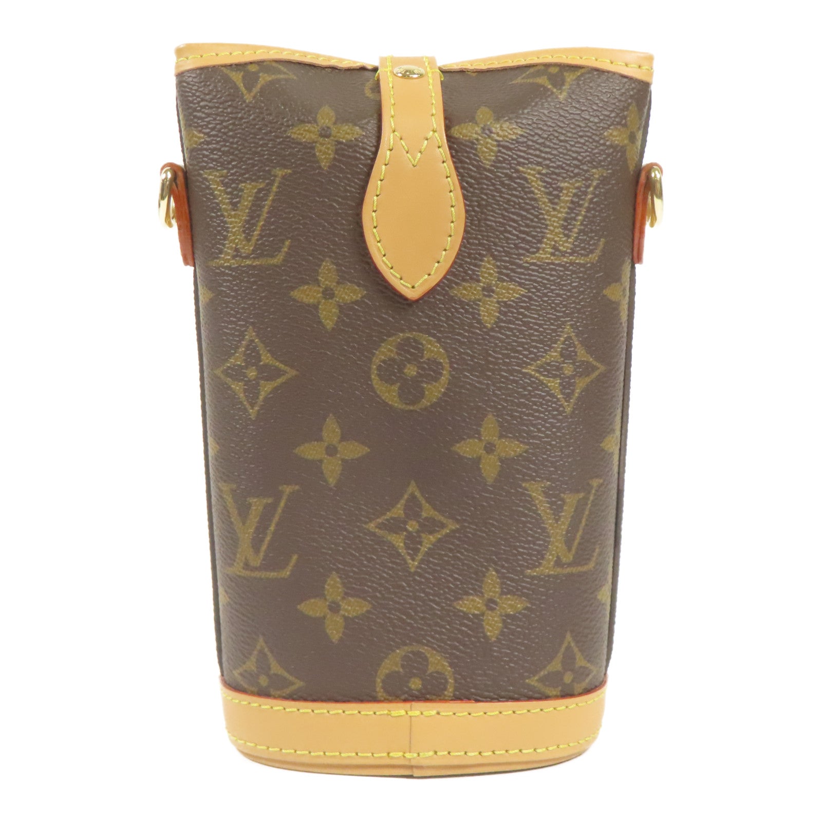 LOUIS VUITTON LV GHW Fold Me Shoulder Bag M80874 Monogram Brown