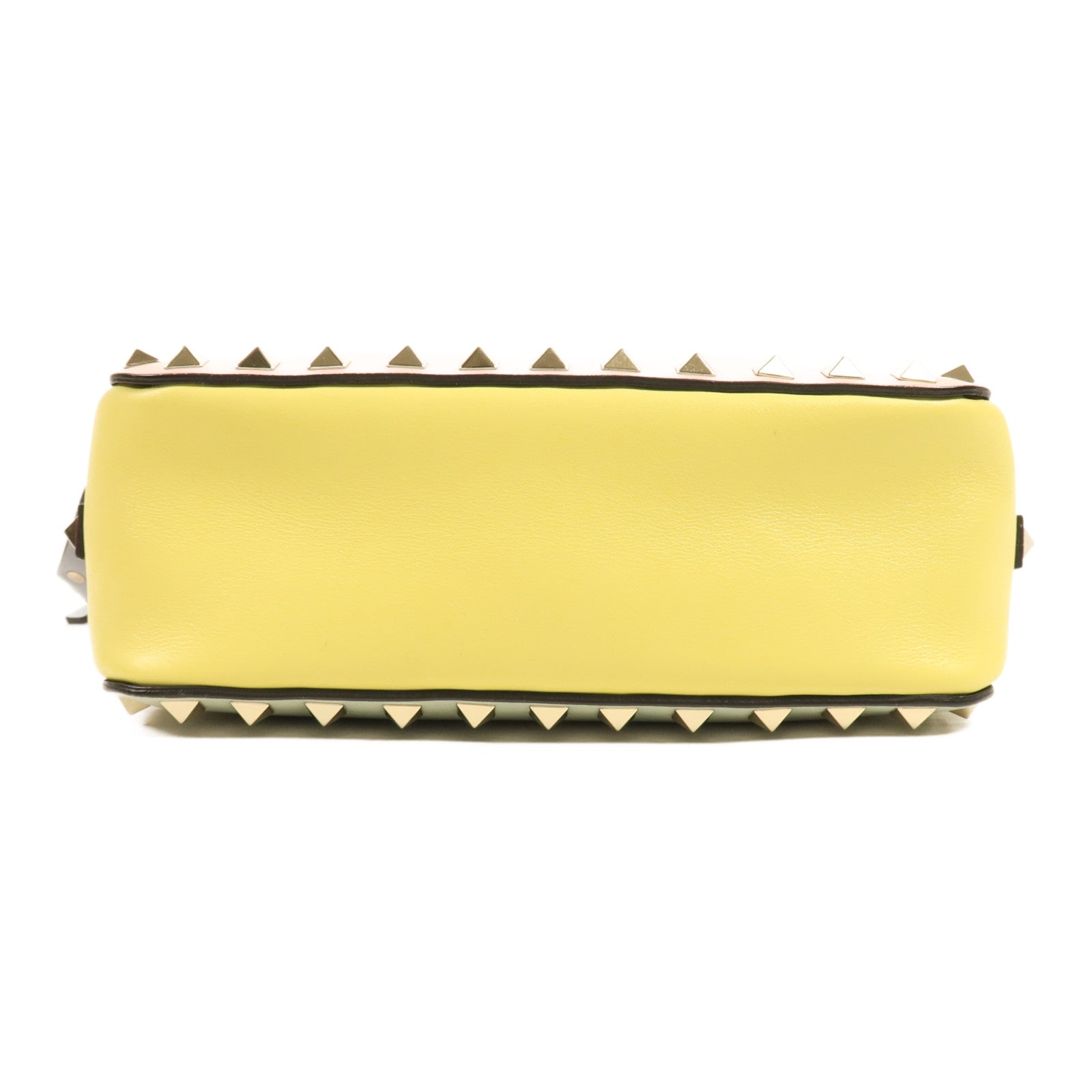 Valentino 牛皮皮革Shoulder Bag金扣肩背袋