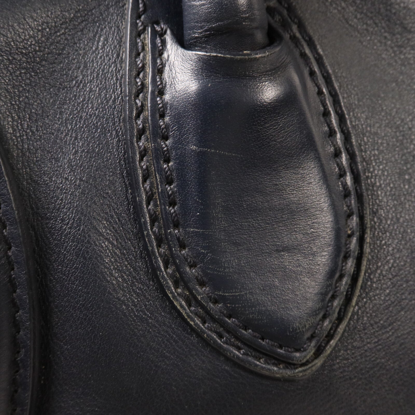 CELINE 牛皮皮革Micro Luggage手挽袋