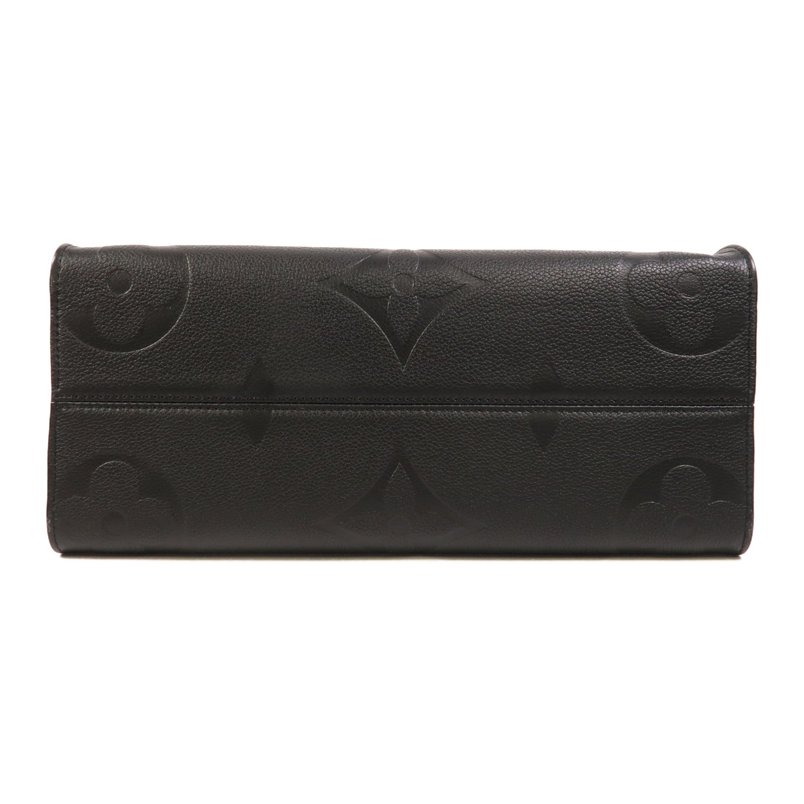 LOUIS VUITTON Monogram Empreinte On The Go MM金扣手挽肩背兩用袋