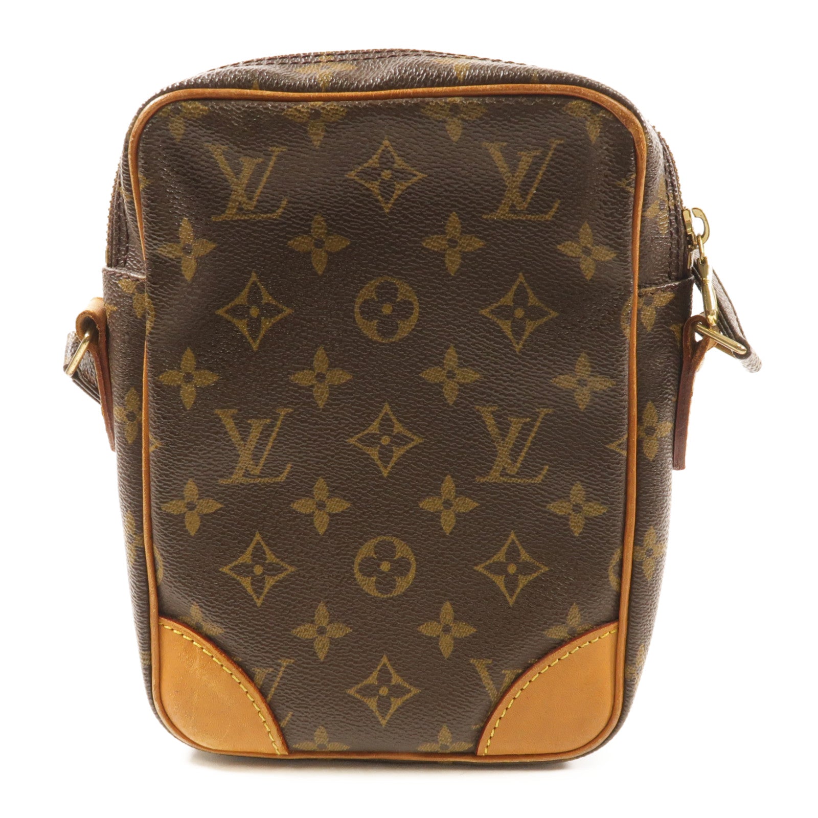 LOUIS VUITTON Monogram Danube金扣肩背袋