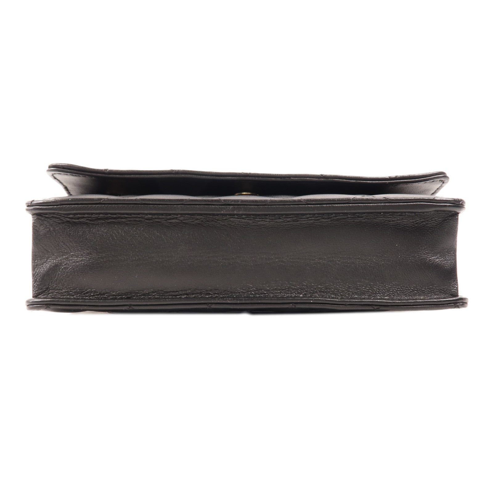 CHANEL 羊皮皮革WOC Wallet On Chain金扣鏈帶肩背袋