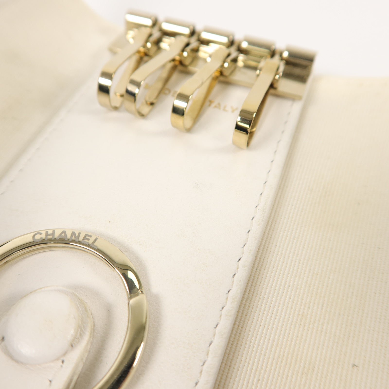 CHANEL 牛皮皮革Classic Key Holder鎖匙包
