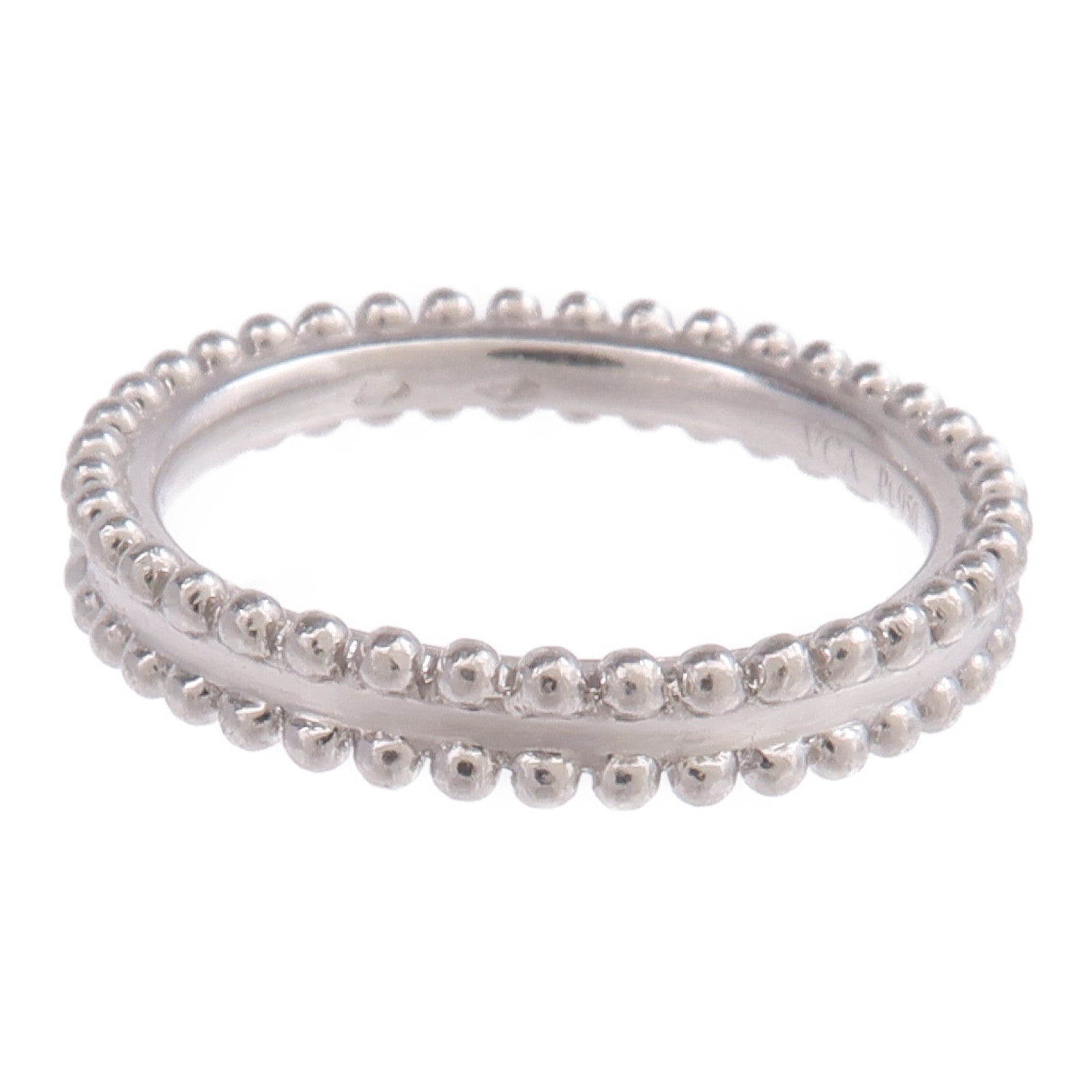 Van Cleef & Arpels PT950鉑金Estelle Ring戒指VCA#48/US#4.5