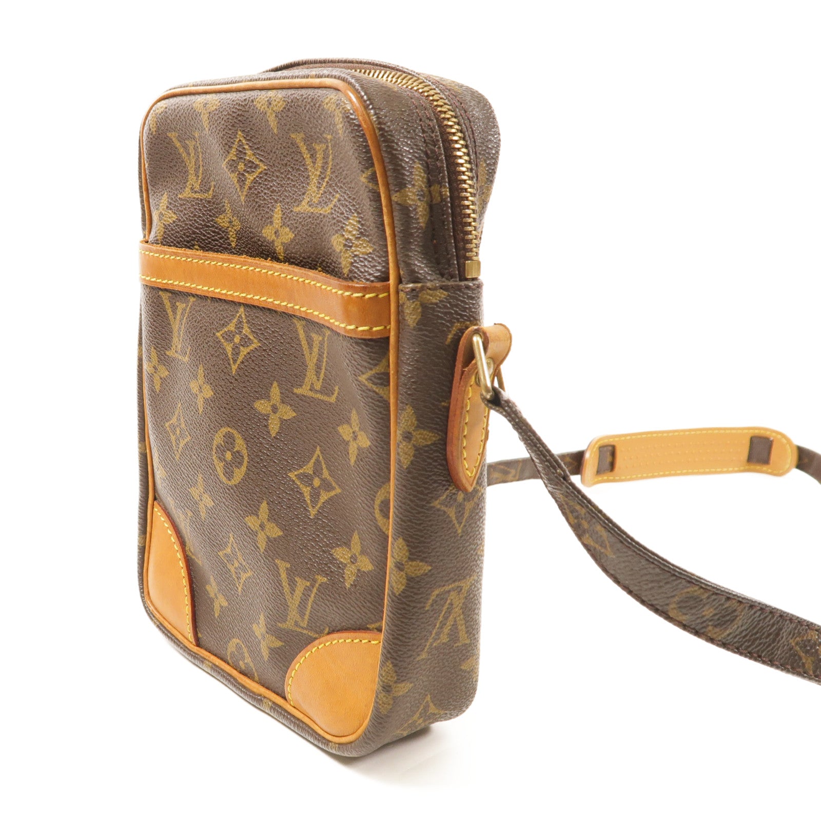 LOUIS VUITTON Monogram Danube金扣肩背袋