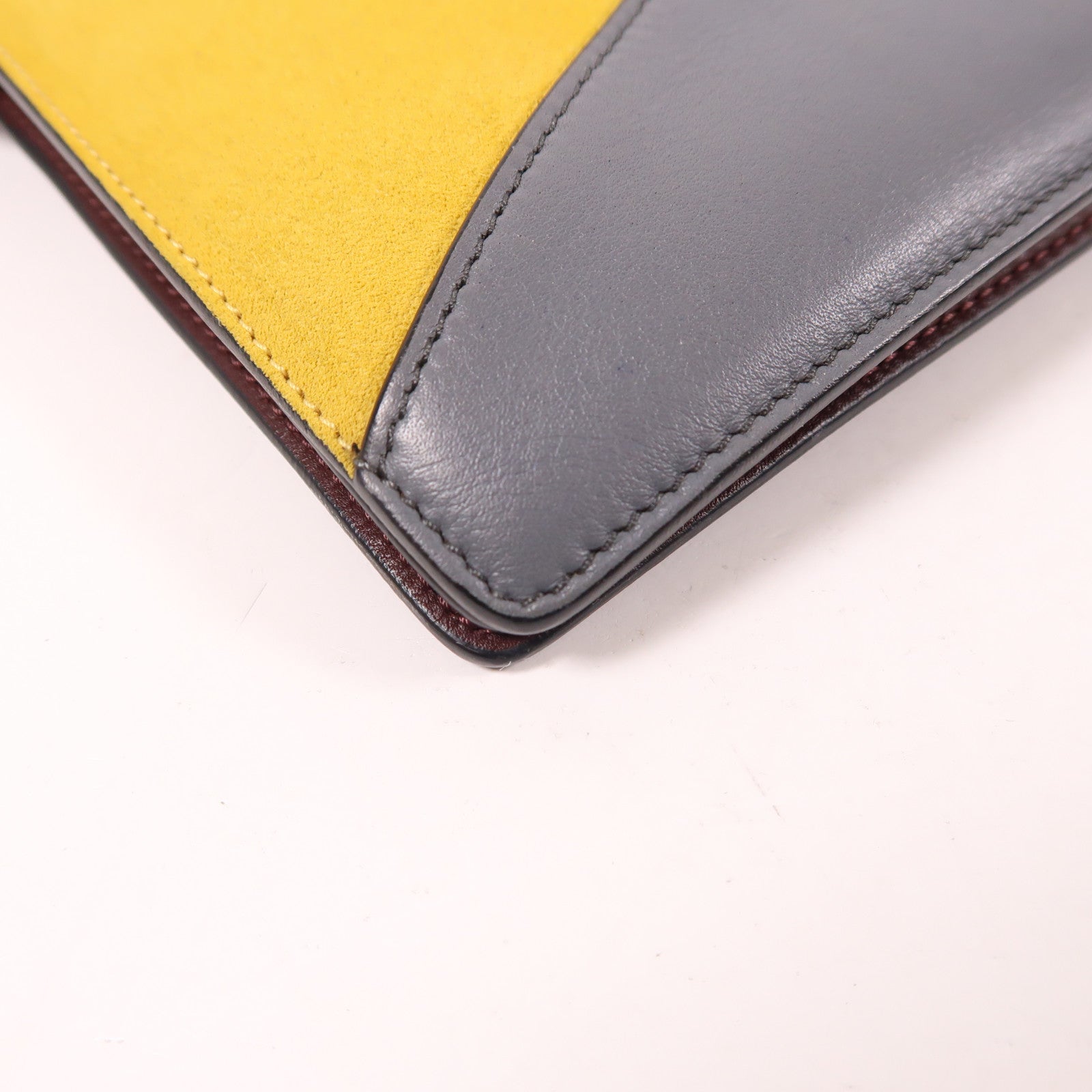 CELINE 【激減優惠】牛皮皮革Shoulder Bag銀扣肩背袋