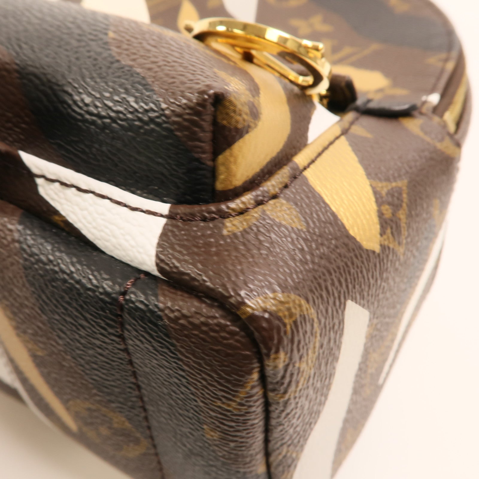 LOUIS VUITTON Monogram LVxLoL Palm Springs Backpack金扣背包