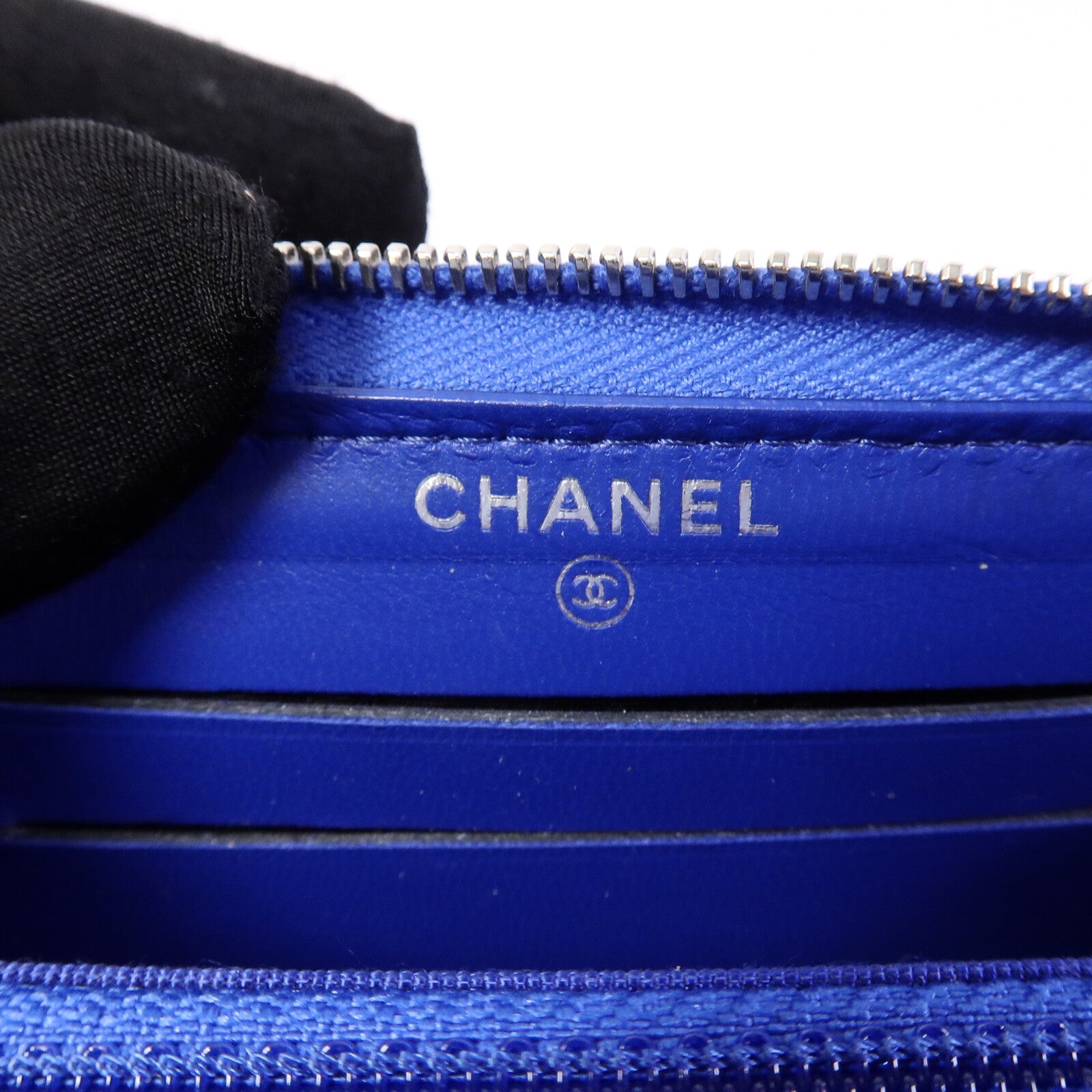 CHANEL 羊皮皮革Zipper Wallet Medium長錢包