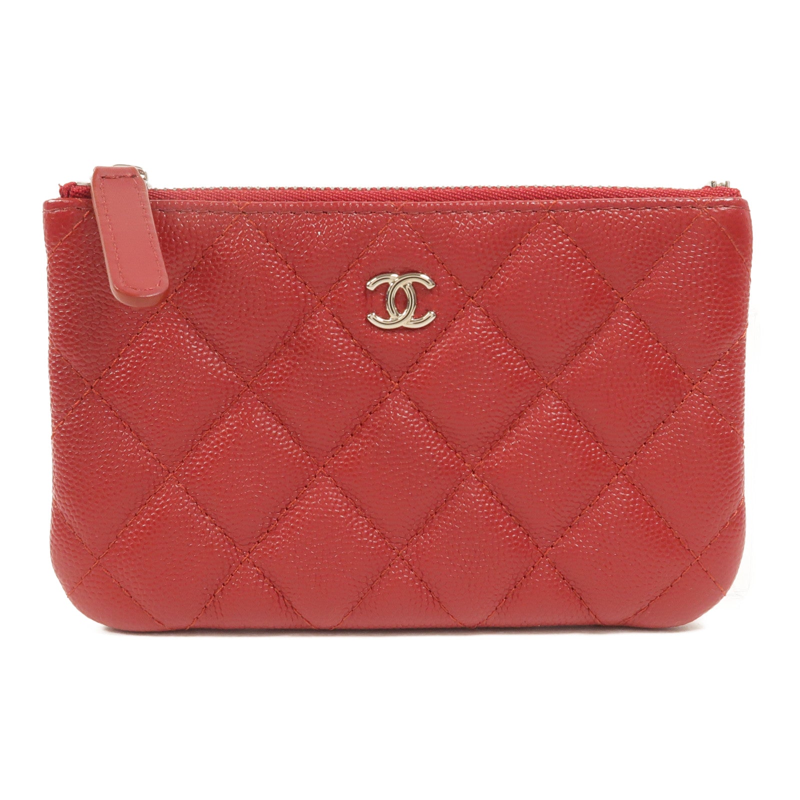 CHANEL 牛皮皮革Coin Case零錢包