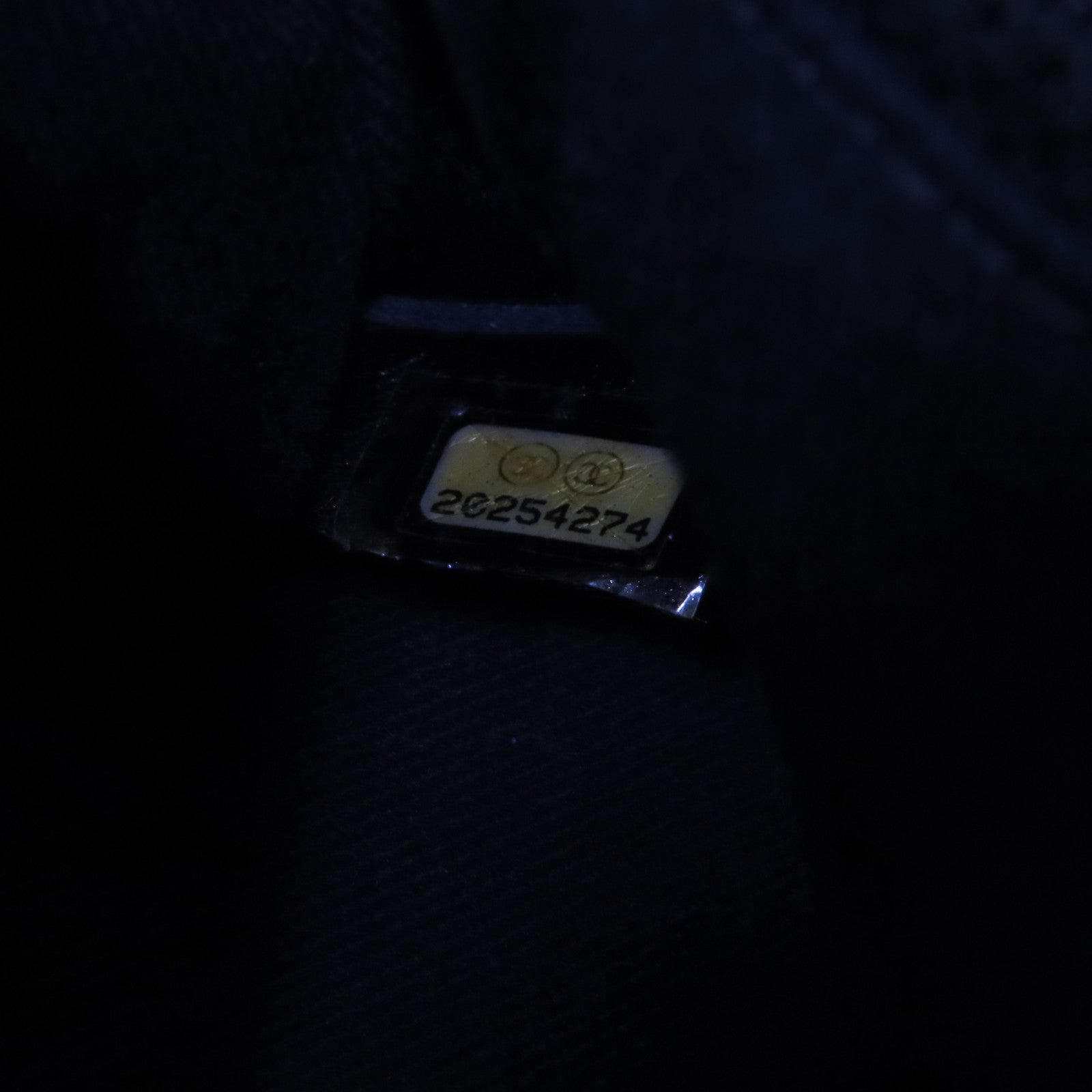 CHANEL 【激減優惠】菱格皮革Chain Shoulder銀扣鏈帶肩背袋灰色