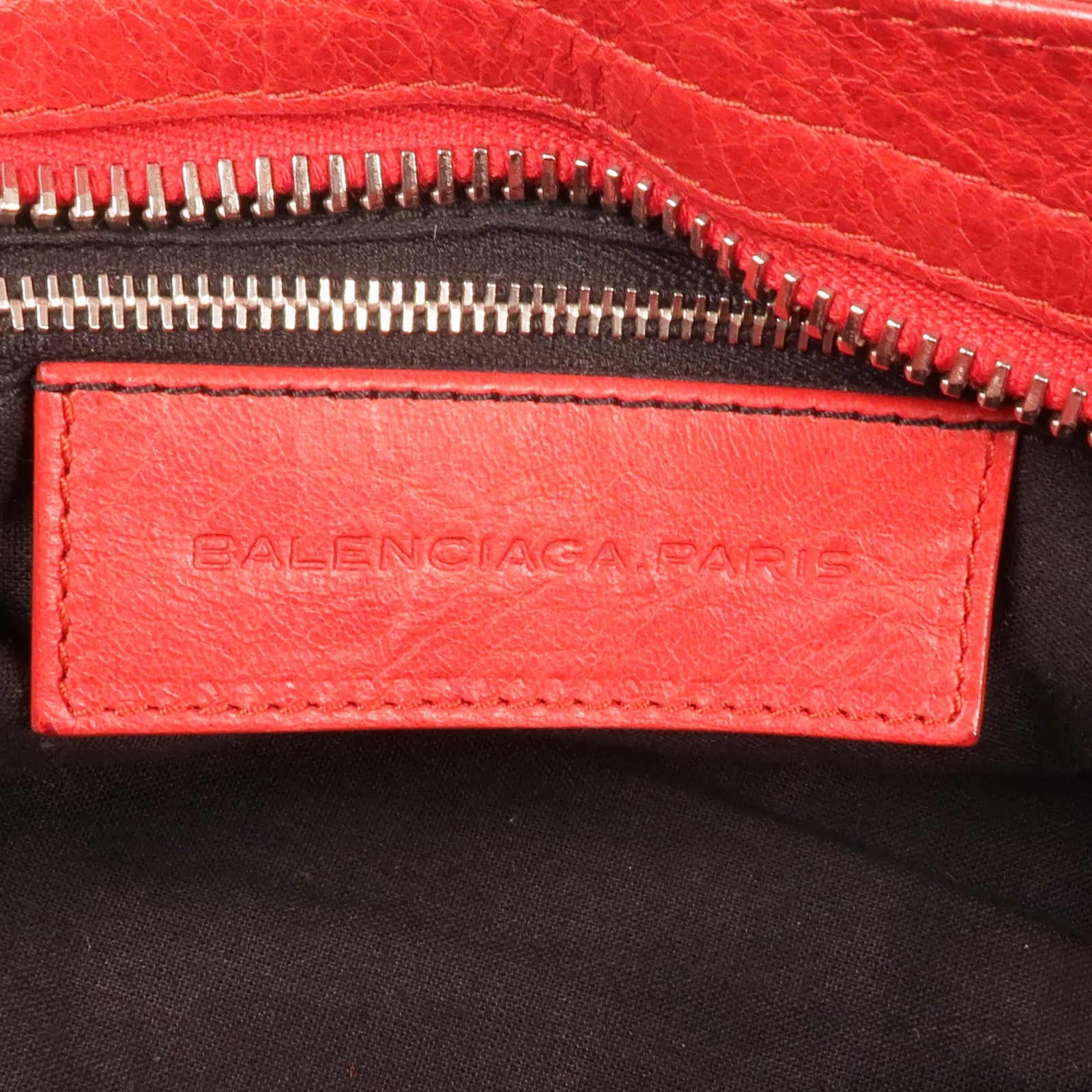 BALENCIAGA 牛皮皮革Giant City Bag銀扣手挽肩背兩用袋