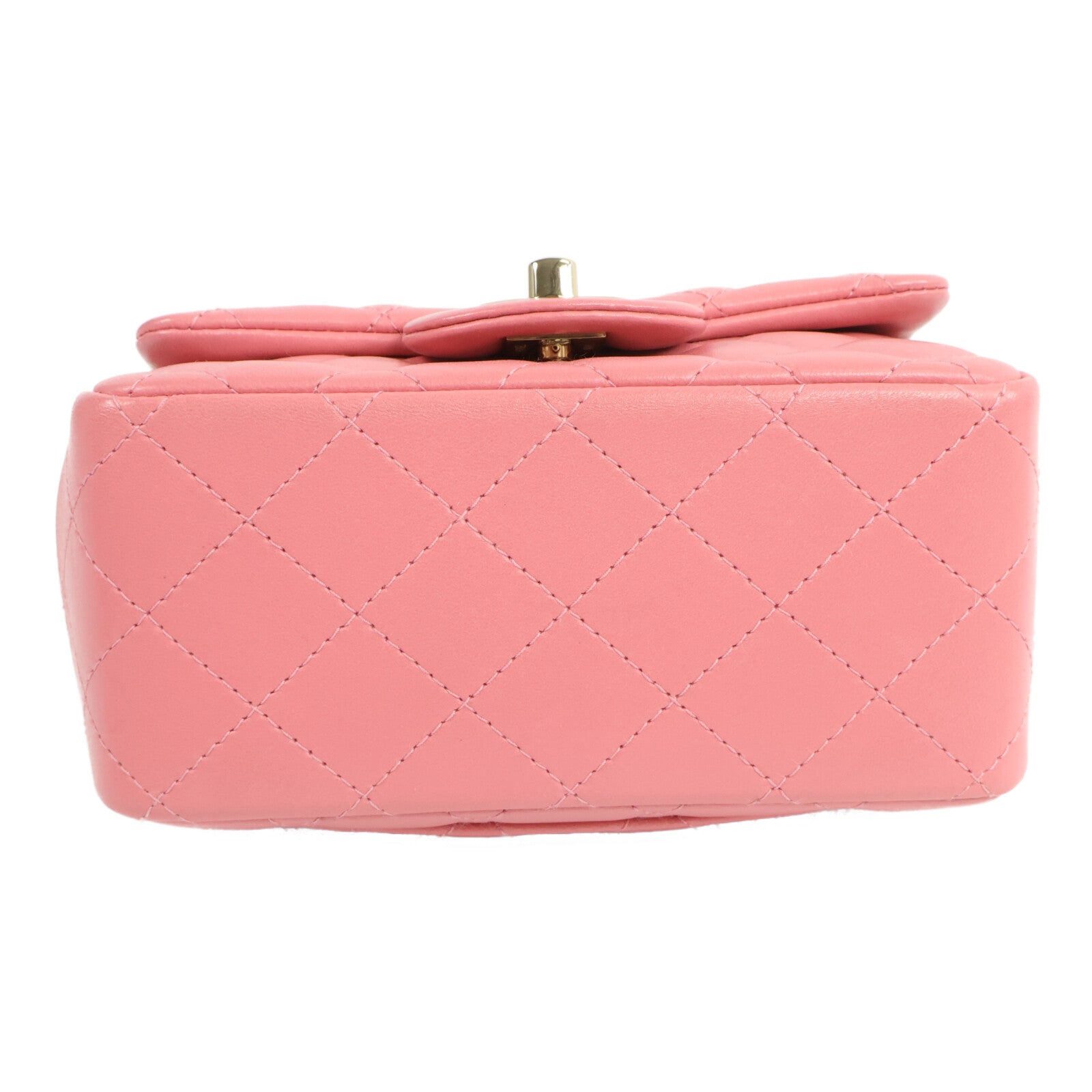 CHANEL 羊皮皮革Mini Classic 17鏈帶肩背袋