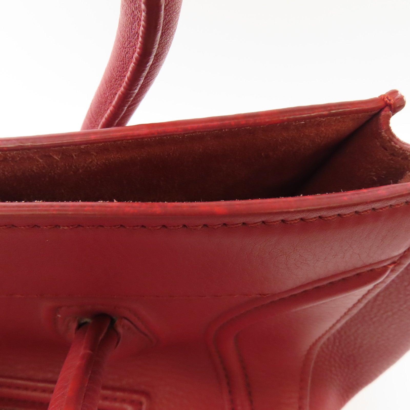 CELINE 牛皮皮革Small Square手挽袋