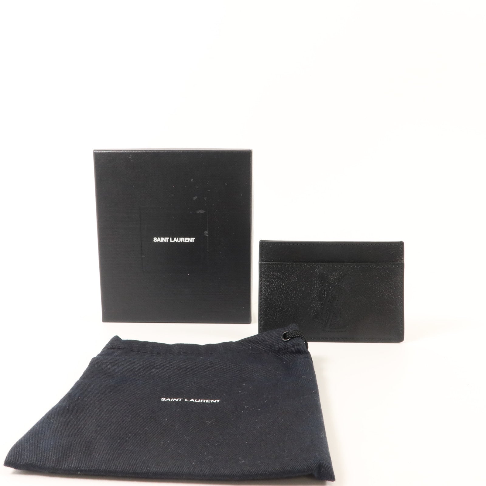 SAINT LAURENT 牛皮皮革Card Case卡片套