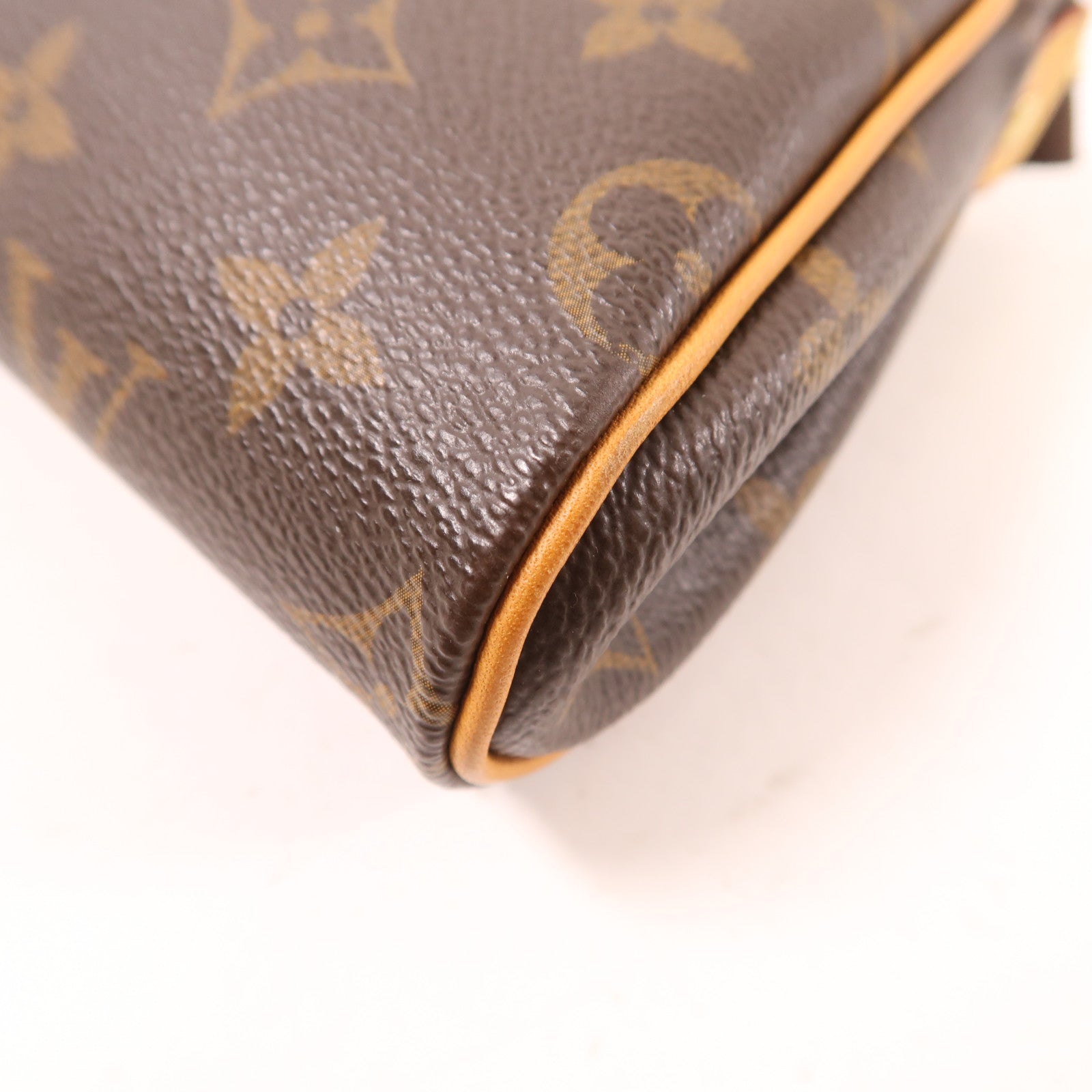 LOUIS VUITTON Monogram Eva金扣手挽肩背兩用袋棕色