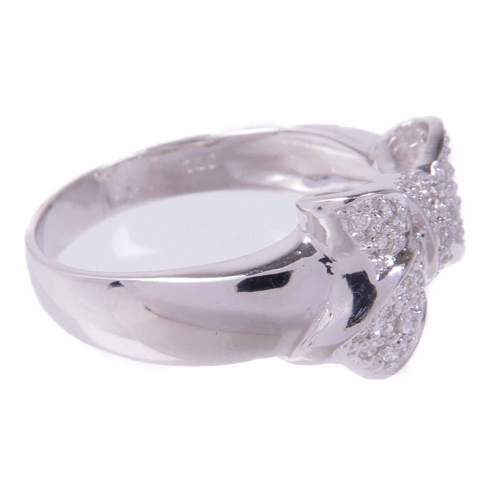 JEWELRY 【激減優惠】18K白金Diamond Ring鑽石戒指US#5.75